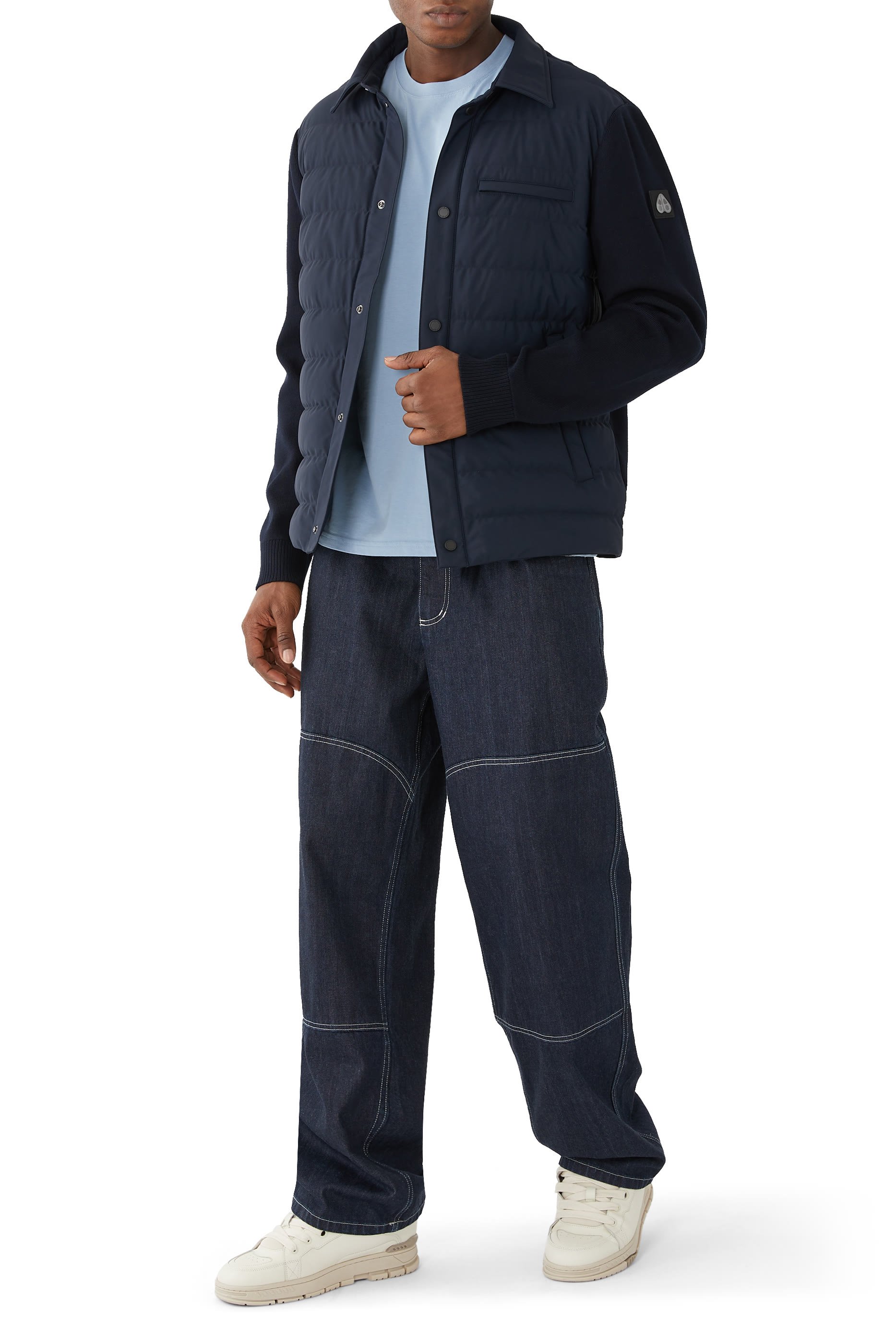 Marble Hybrid Shirt Jacket