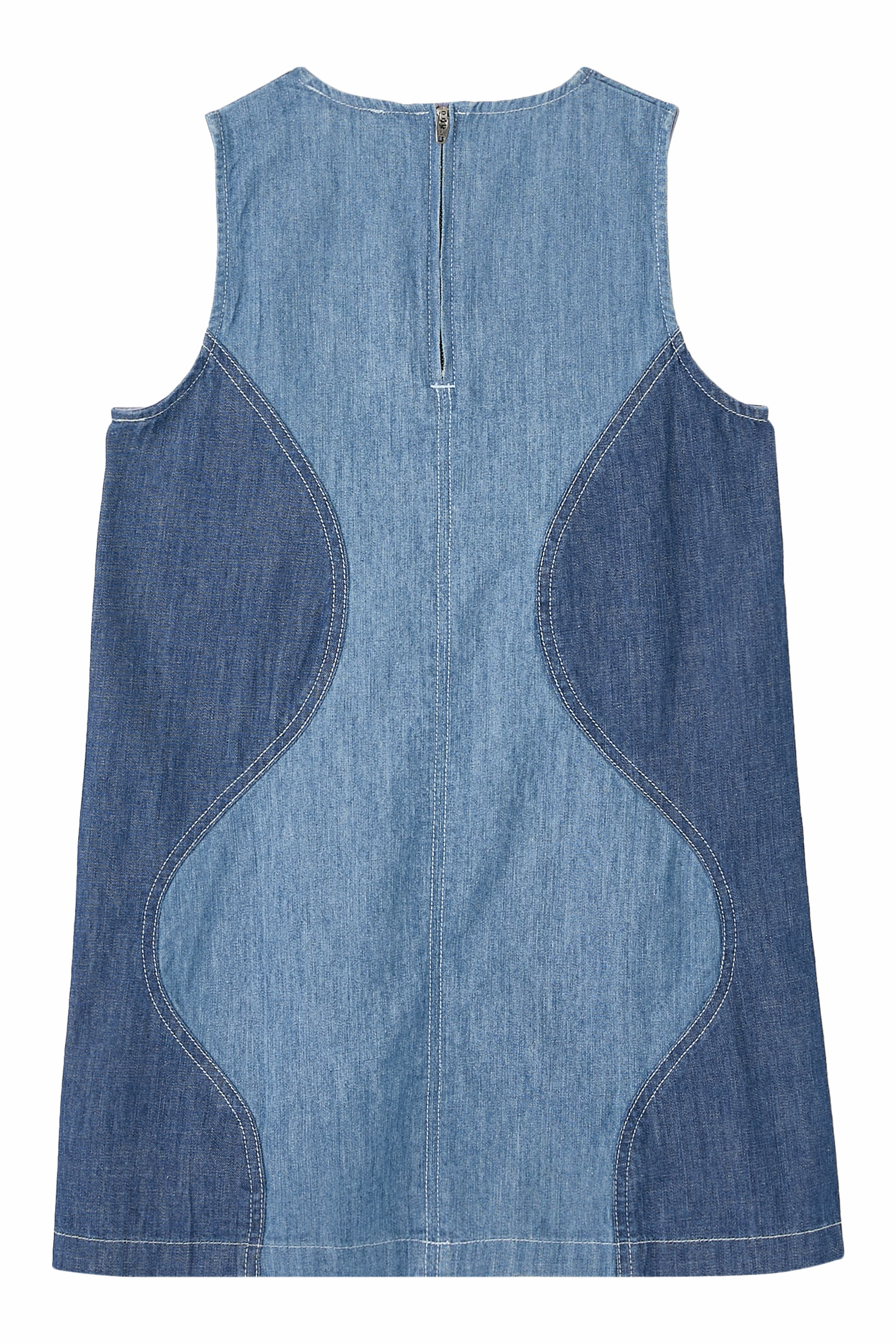 Kids Sleeveless Denim Dress
