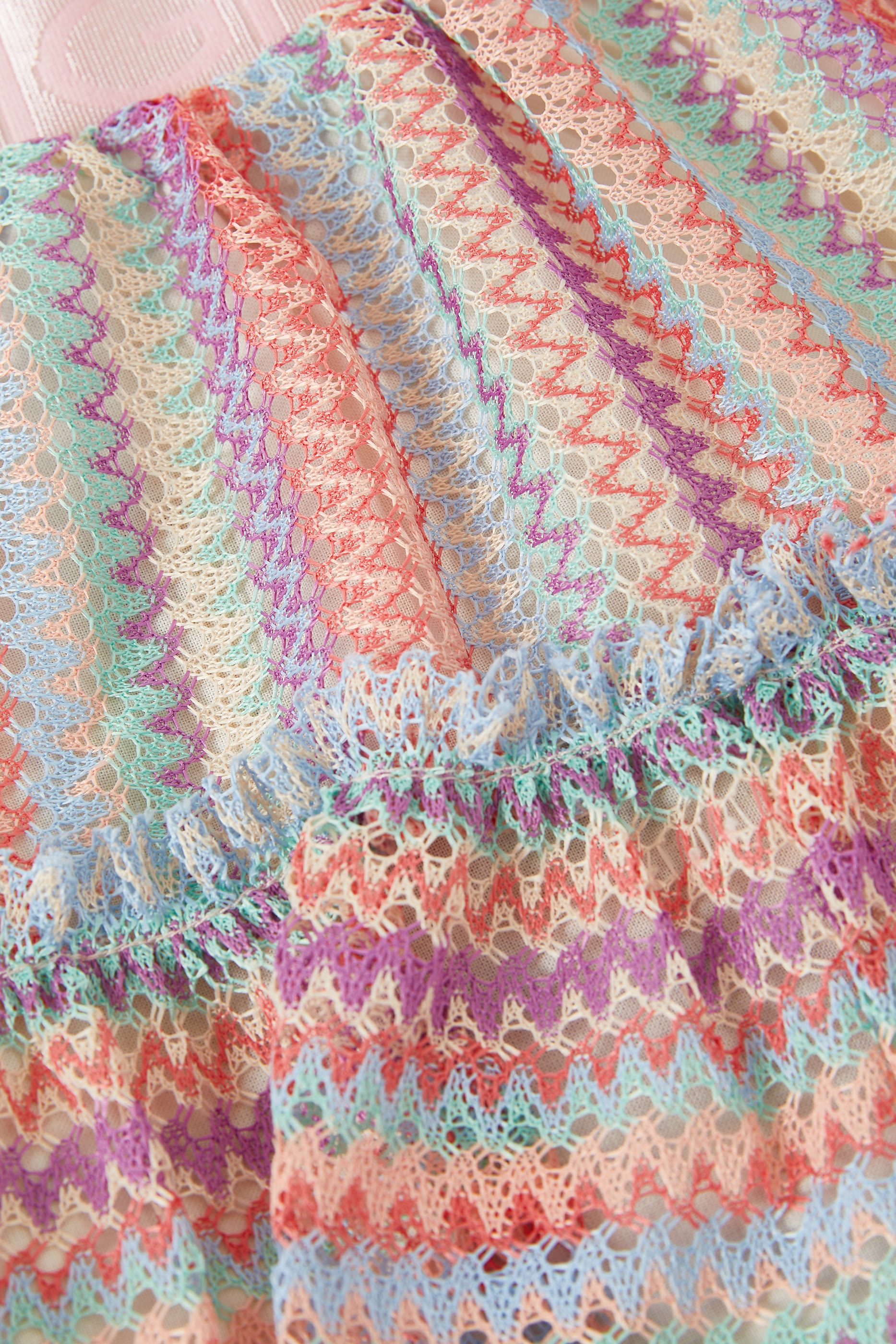 Kids Woven Zig-Zag Skirt