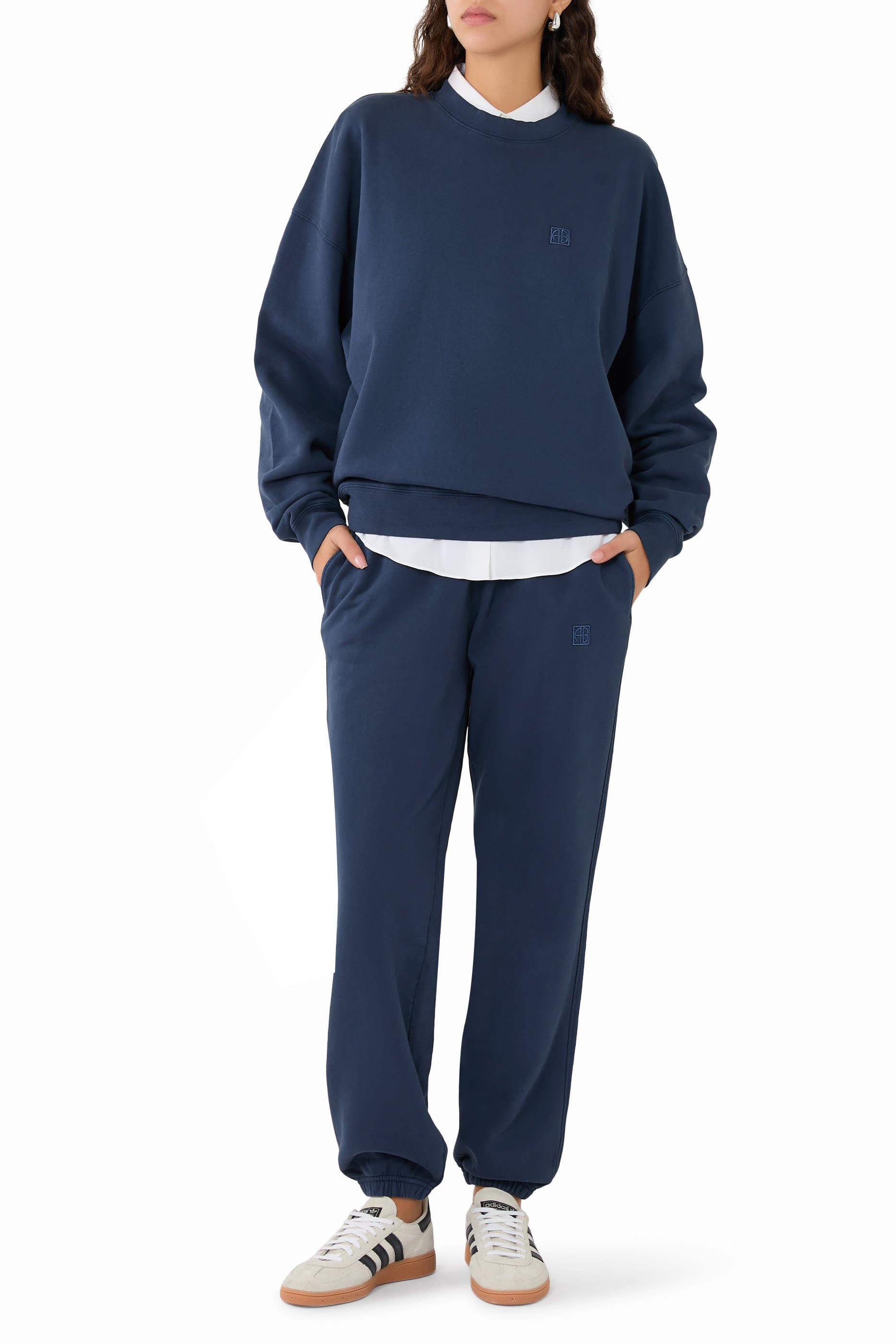 Miles Framed Monogram Sweatshirt