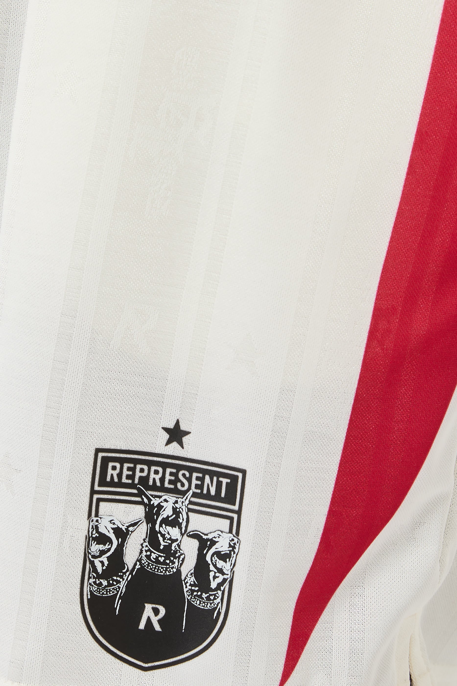 Spike Logo-Patch Panelled Shorts