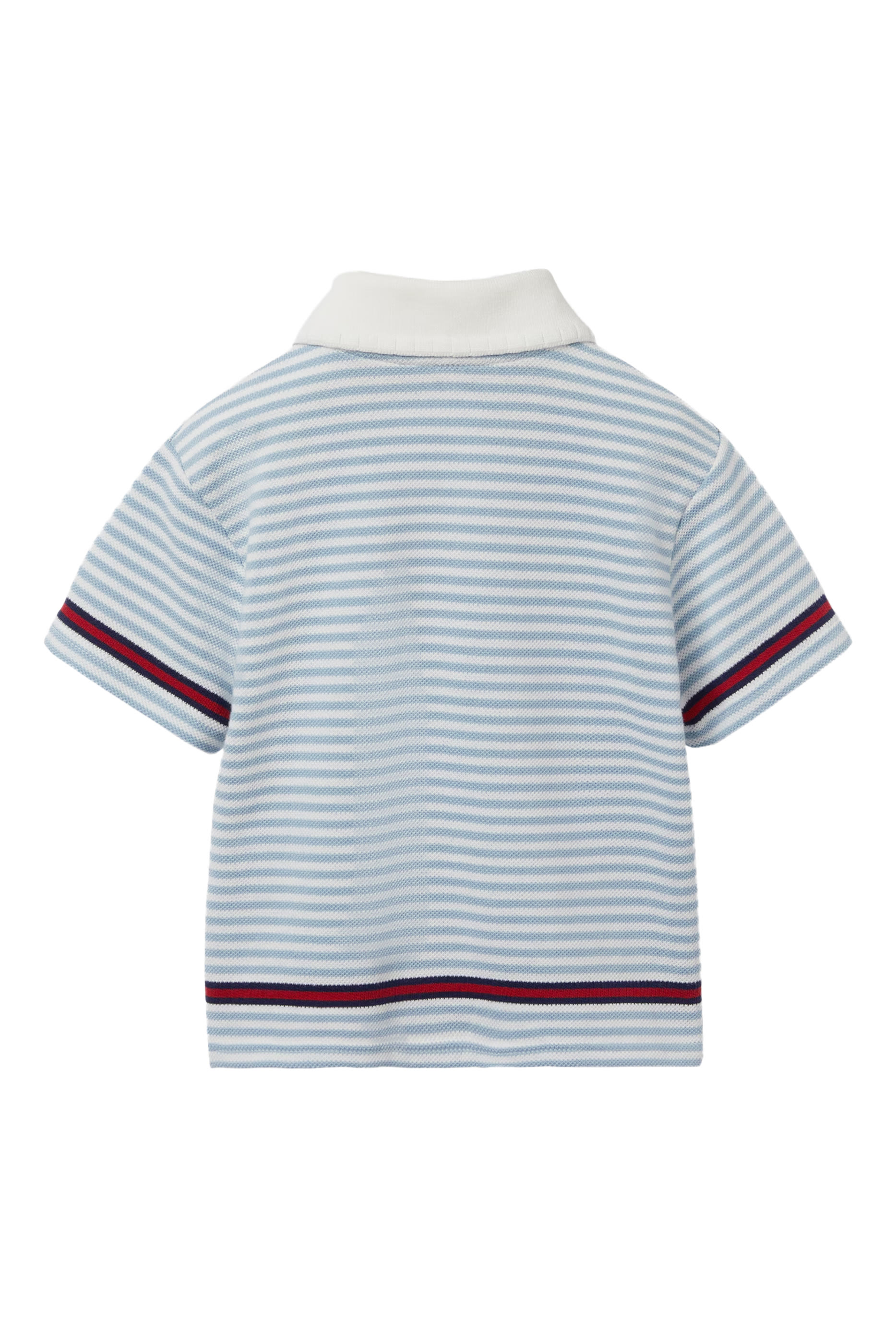 Kids Embroidered Cotton Polo Shirt