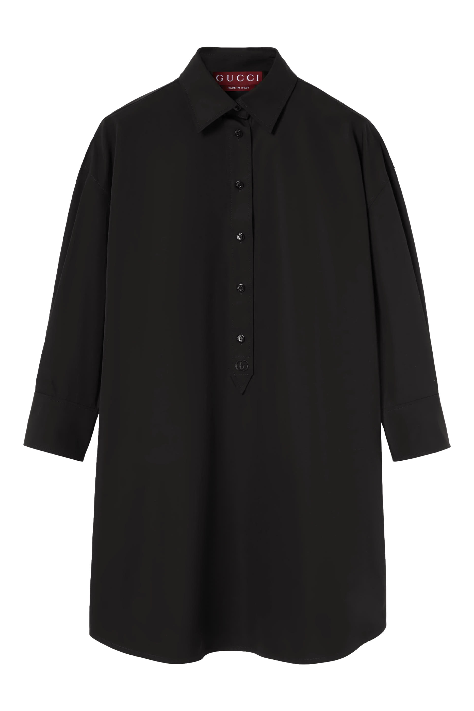 Embroidered Cotton Poplin Shirt