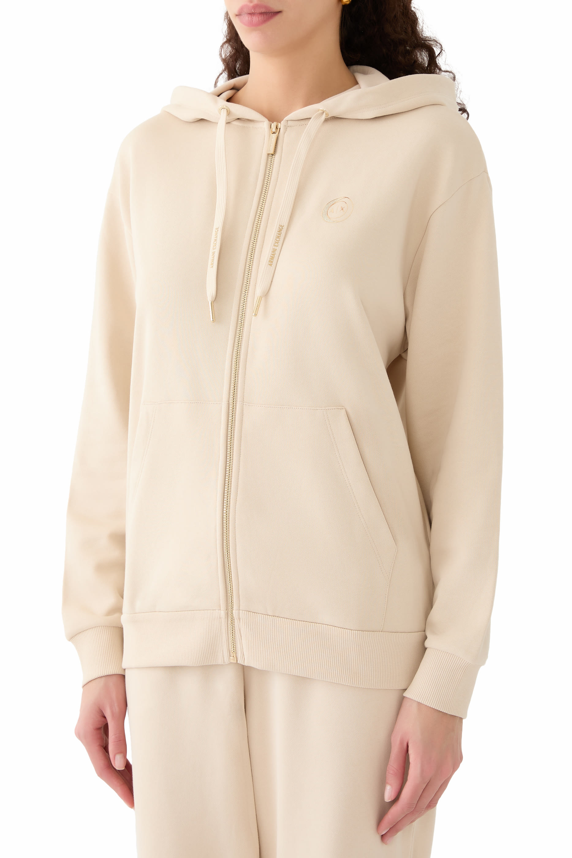 Logo Zip-Through Hoodie