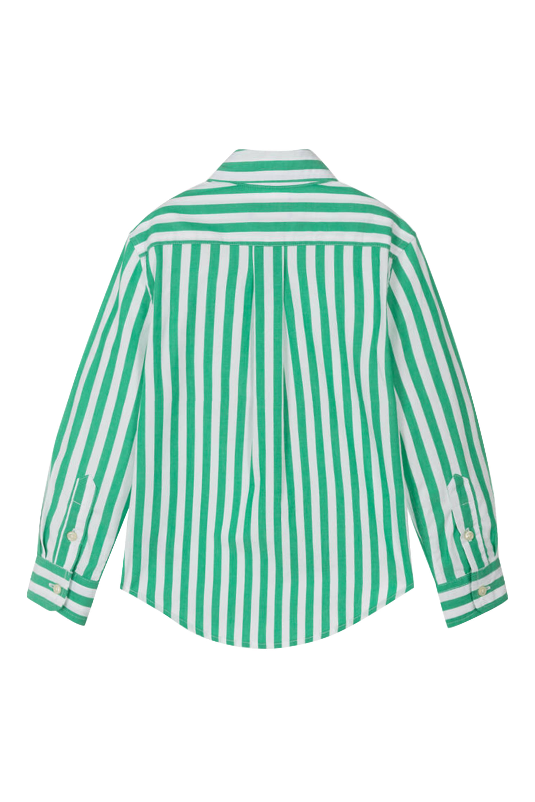 Kids Stripe Cotton Poplin Shirt