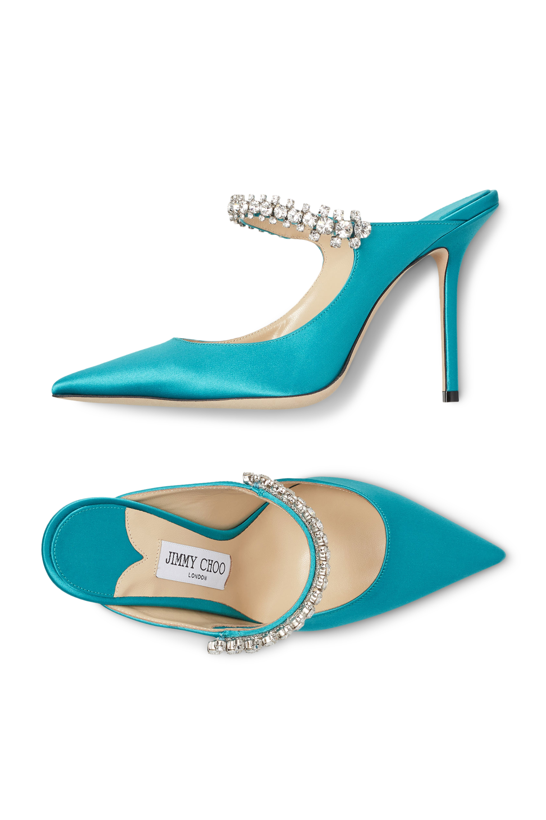 Bing 100 Satin Mules