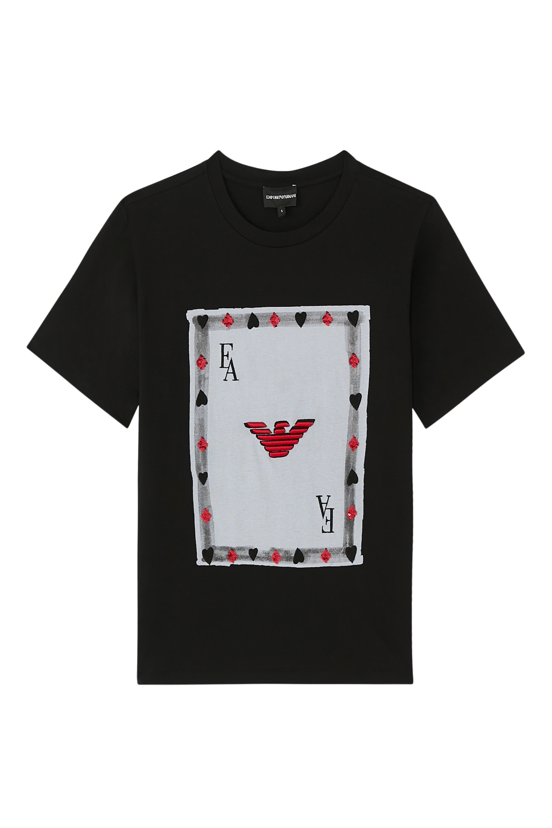  Playing Card Eagle Logo T-Shirt