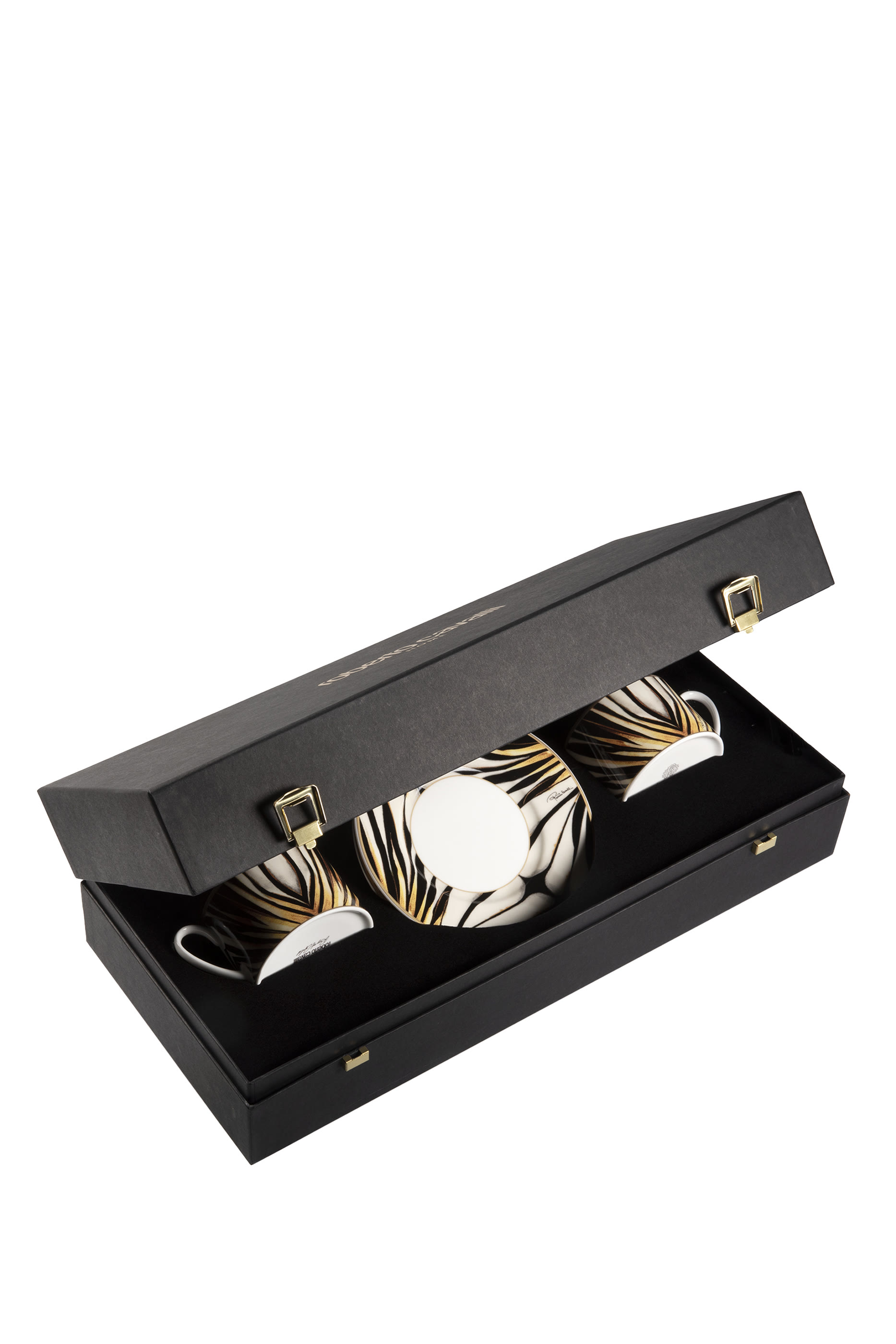 Ray of Gold Tea Cup & Saucer, Set of 2 