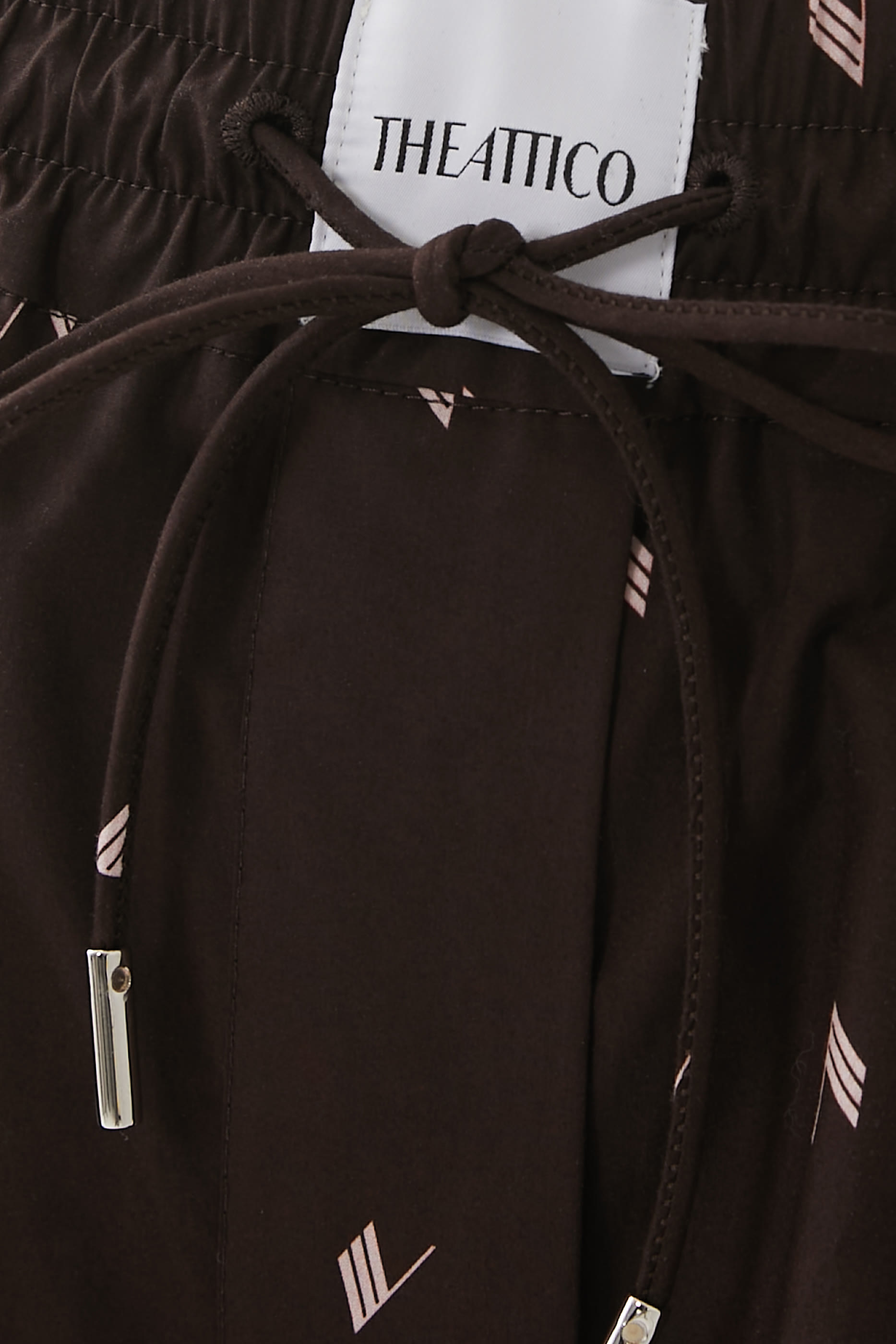 Long Logo Print Pants