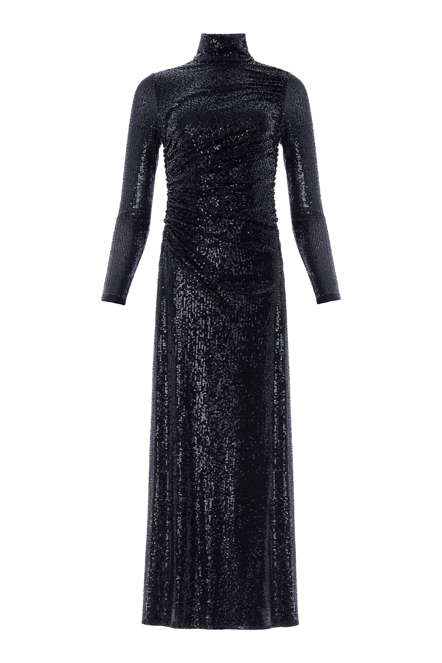 Malia Turtleneck Ankle Gown 