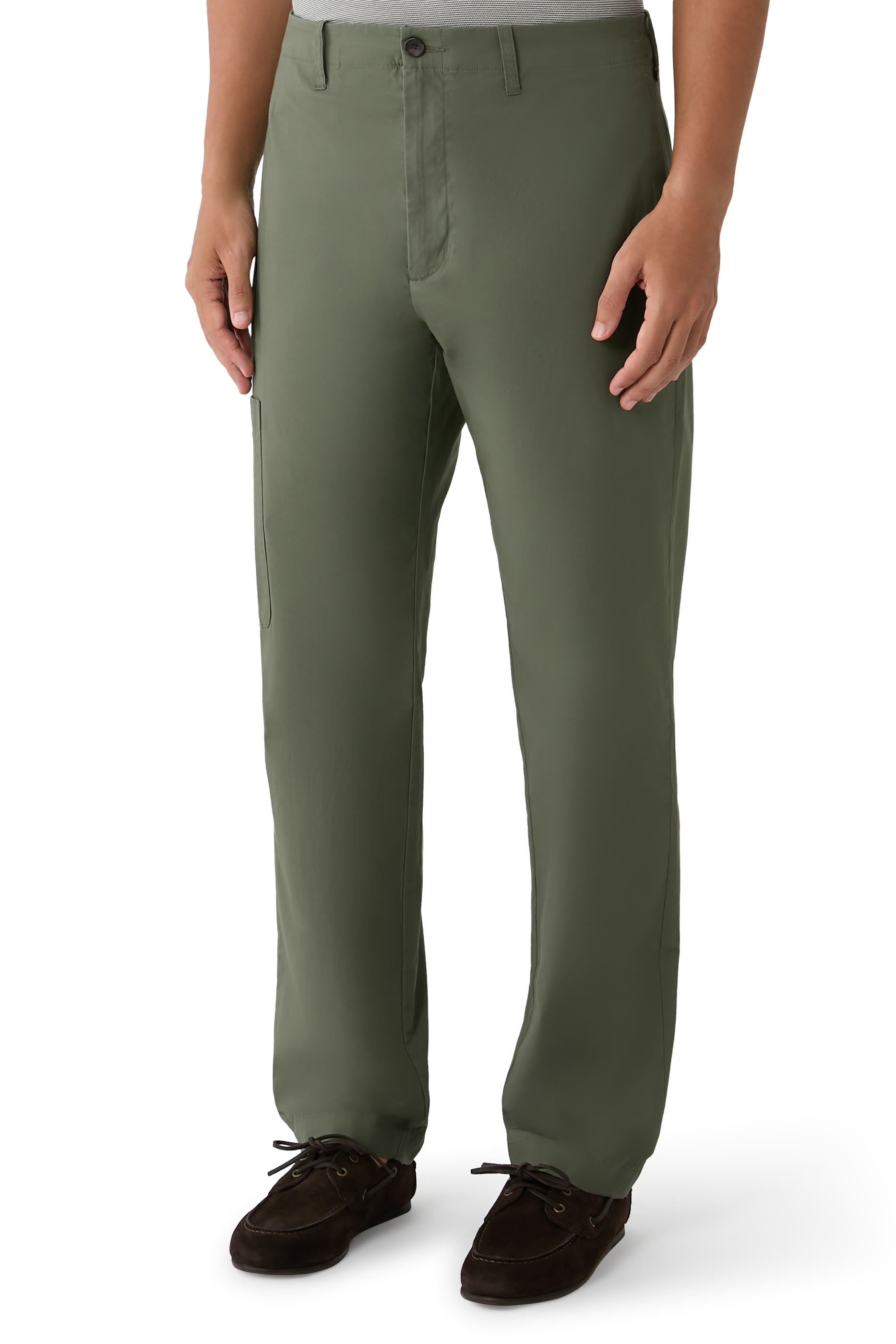 Owen Athletic Stretch-Cotton Side-Pocket Trousers