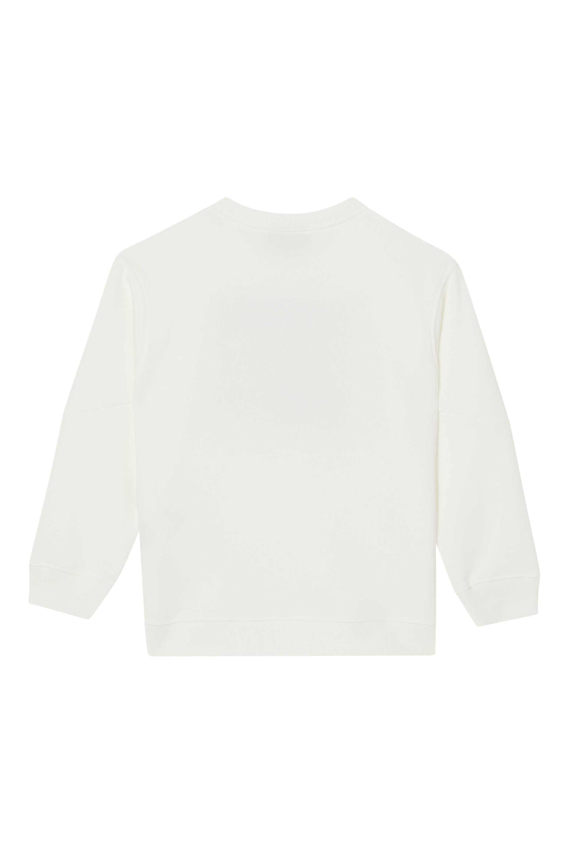 Felted Cotton Logo Sweatshirt