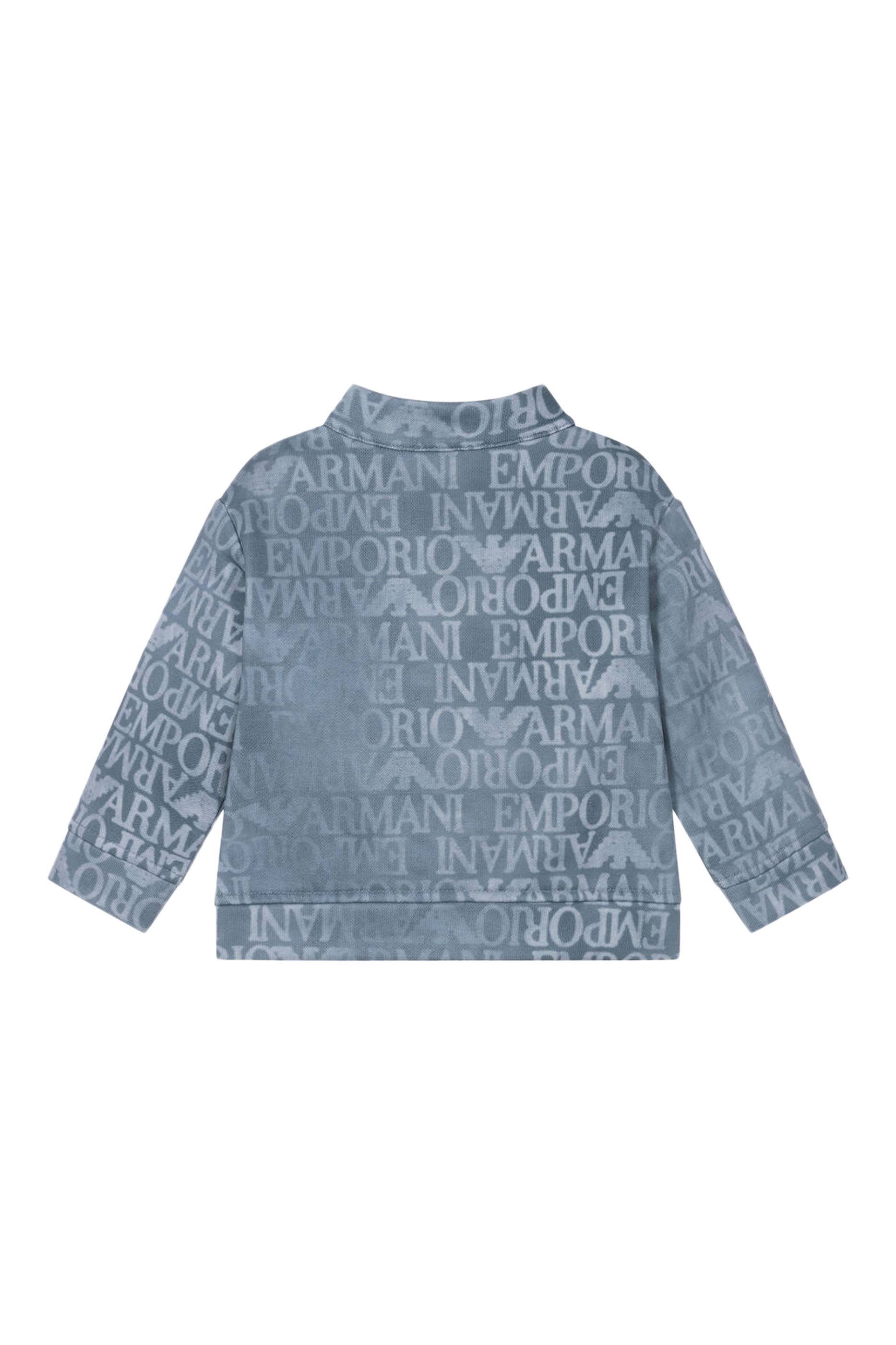 Kids Zip-Up Logo Sweatshirt