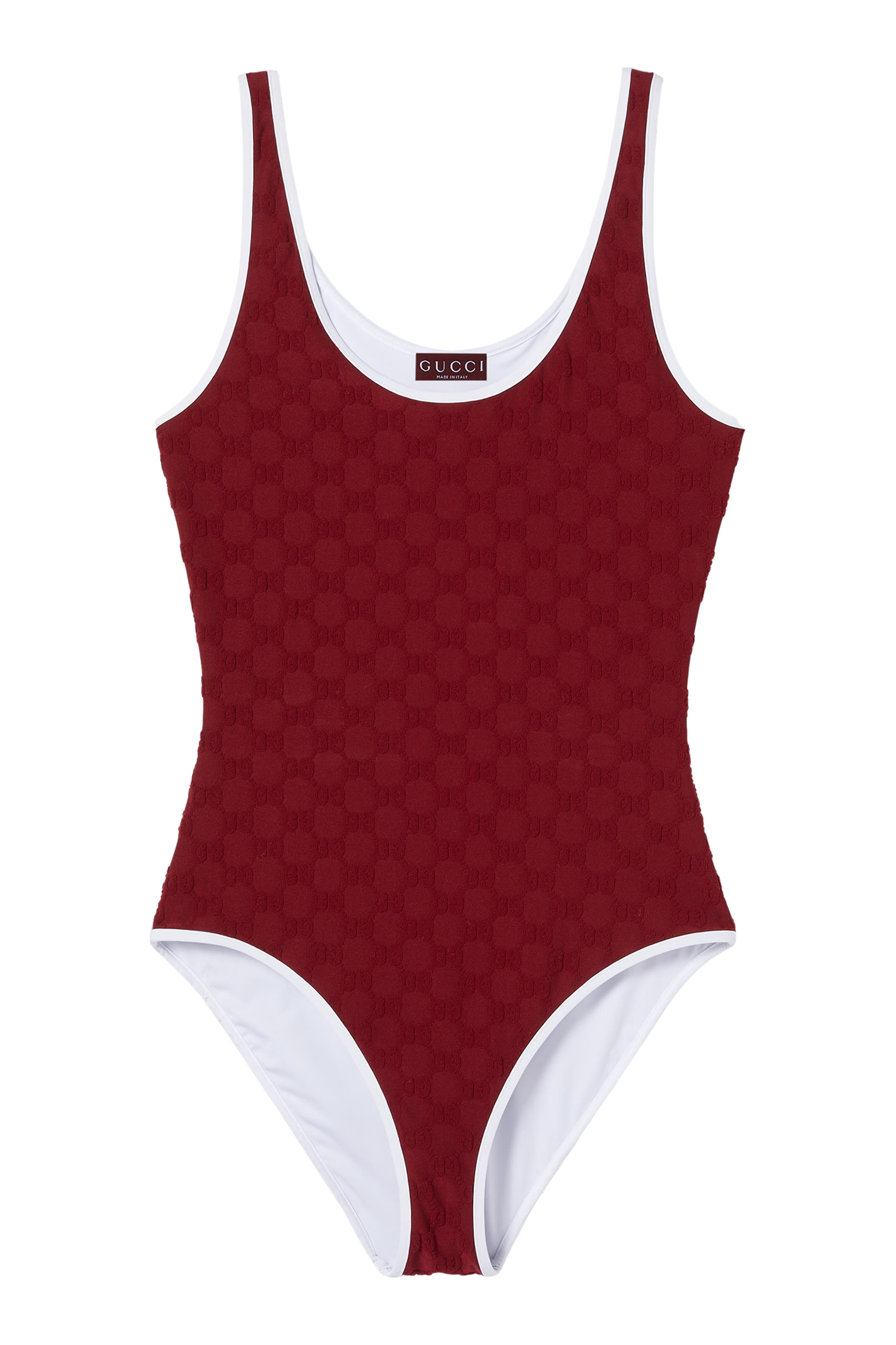 GG Terrycloth Jersey Jacquard Swimsuit