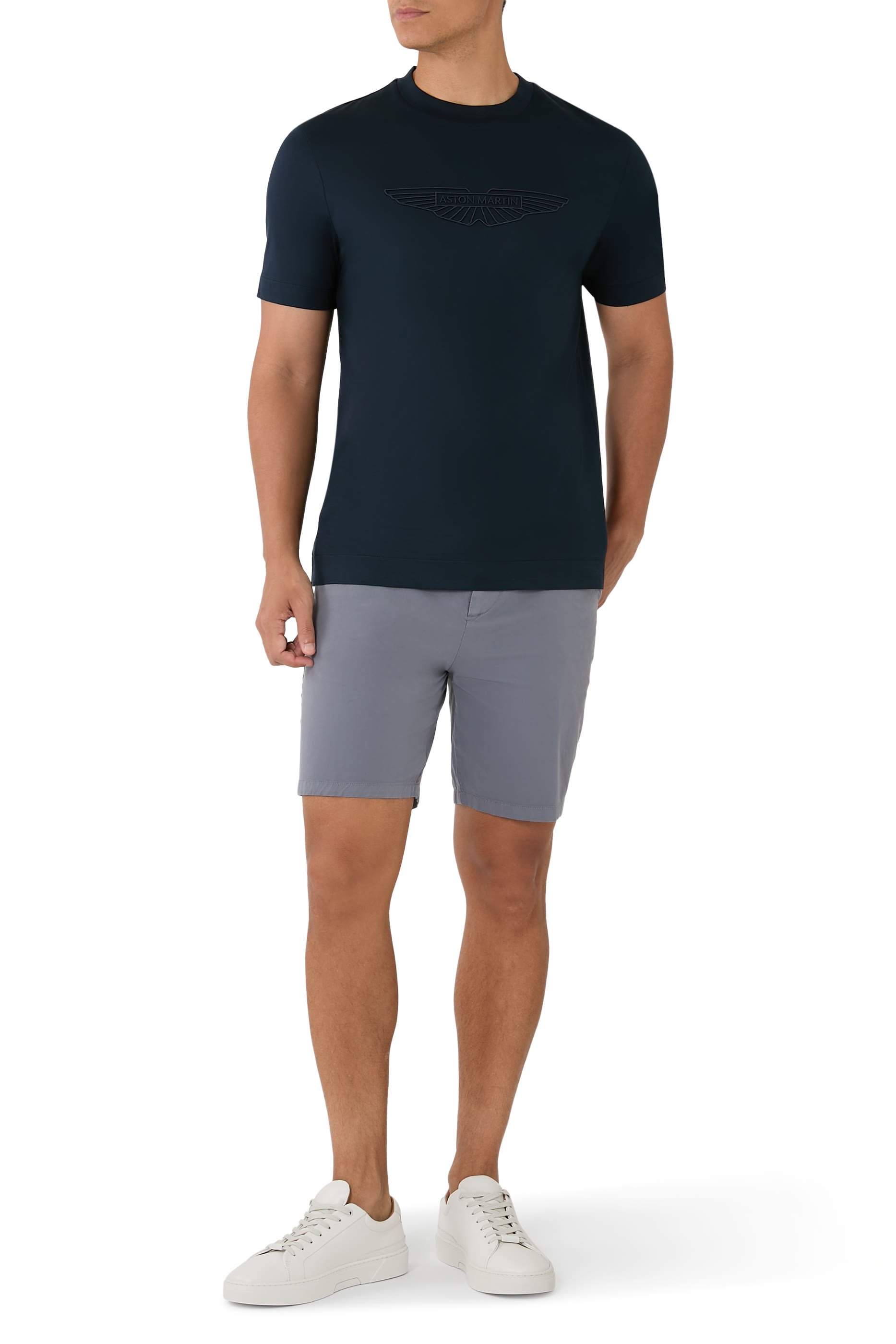 BOSS x Aston Martin Mercerised-Cotton T-Shirt