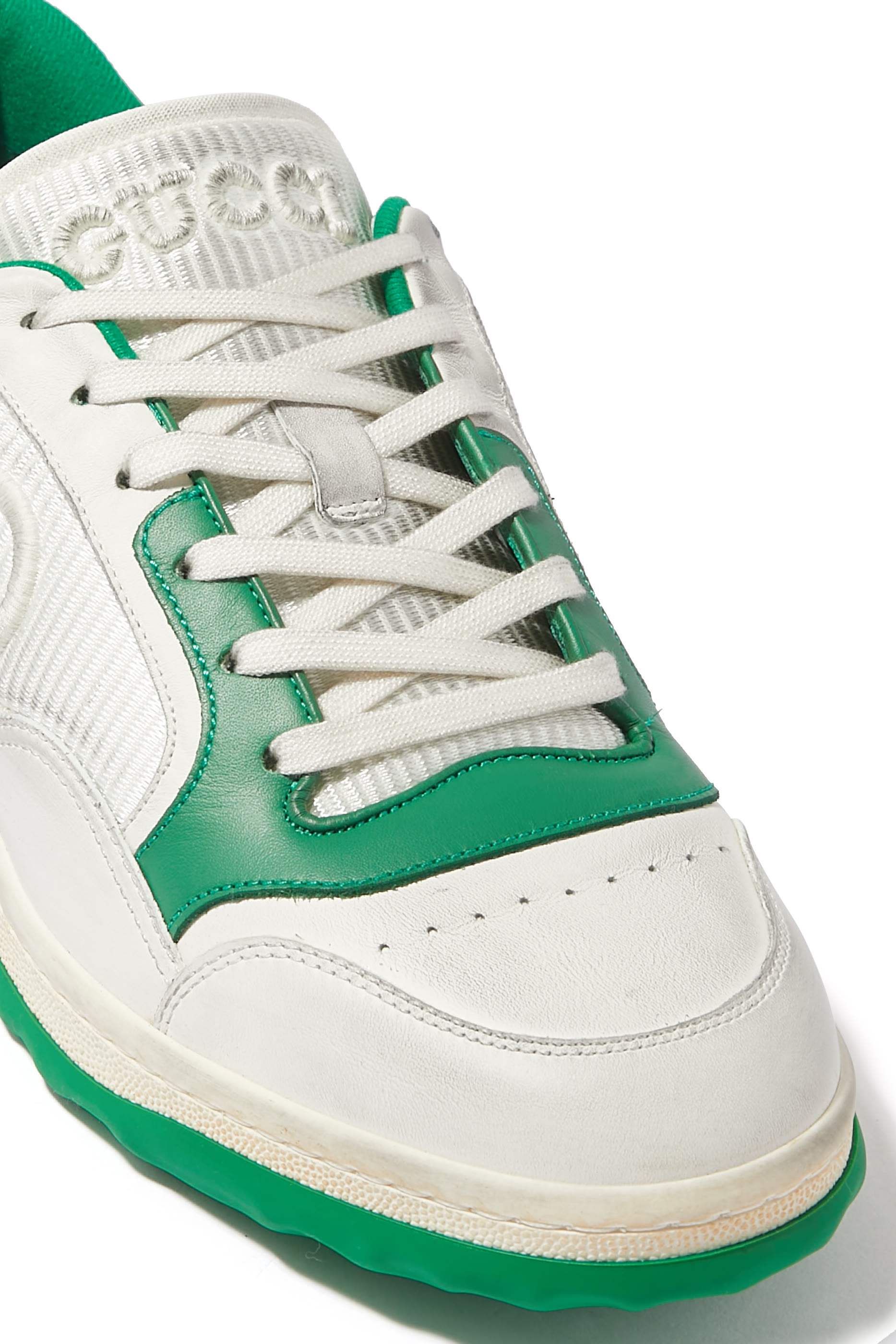 MAC80 Leather and Fabric Sneakers