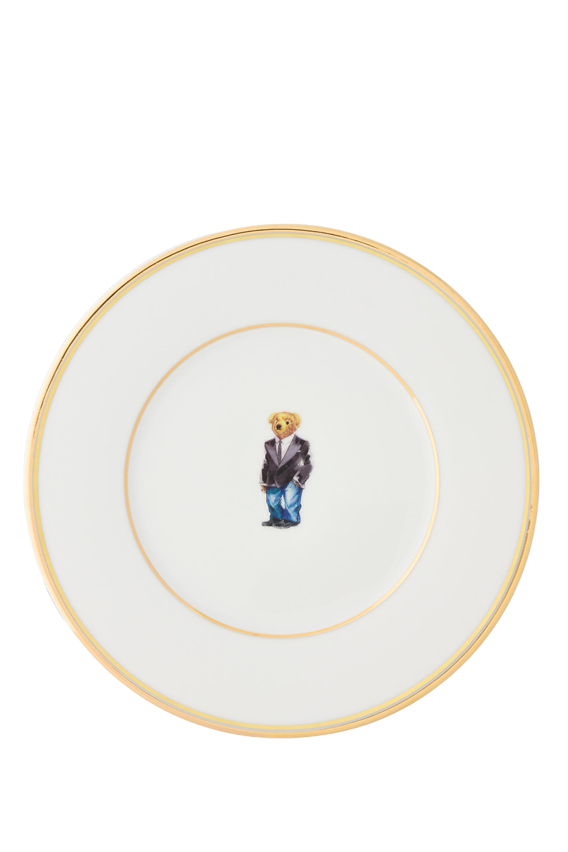 Wilshire Bear Plate - Set of 4