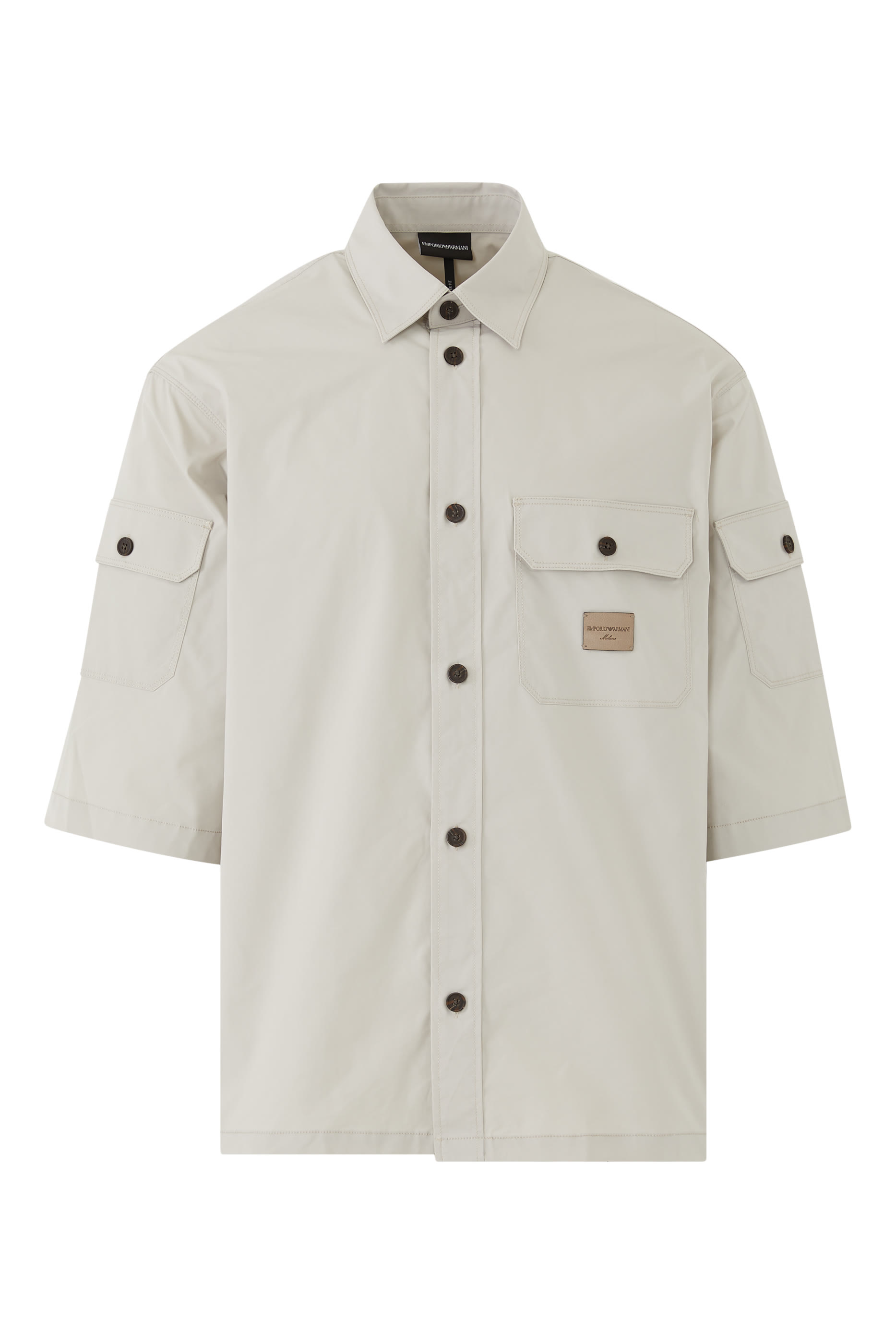 Logo Patch Short Sleeve Shirt