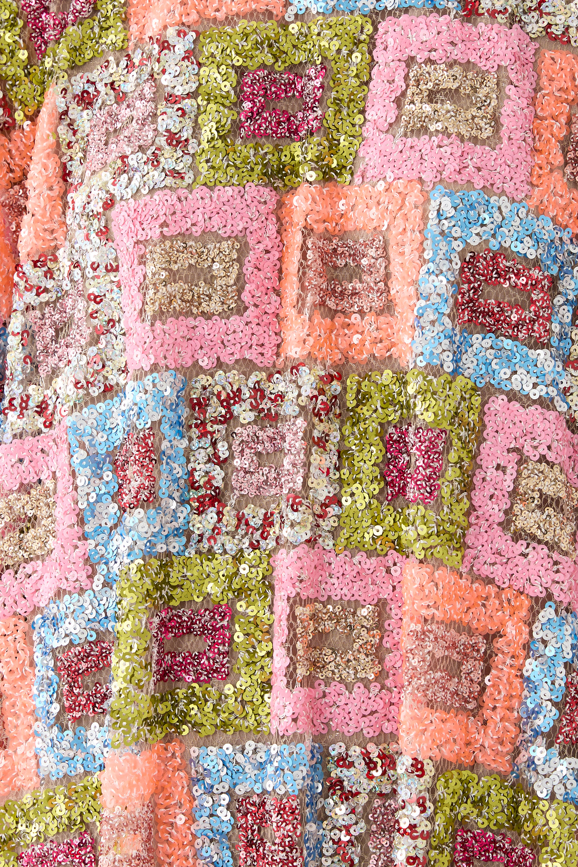 Sequins Long Bermuda Kaftan