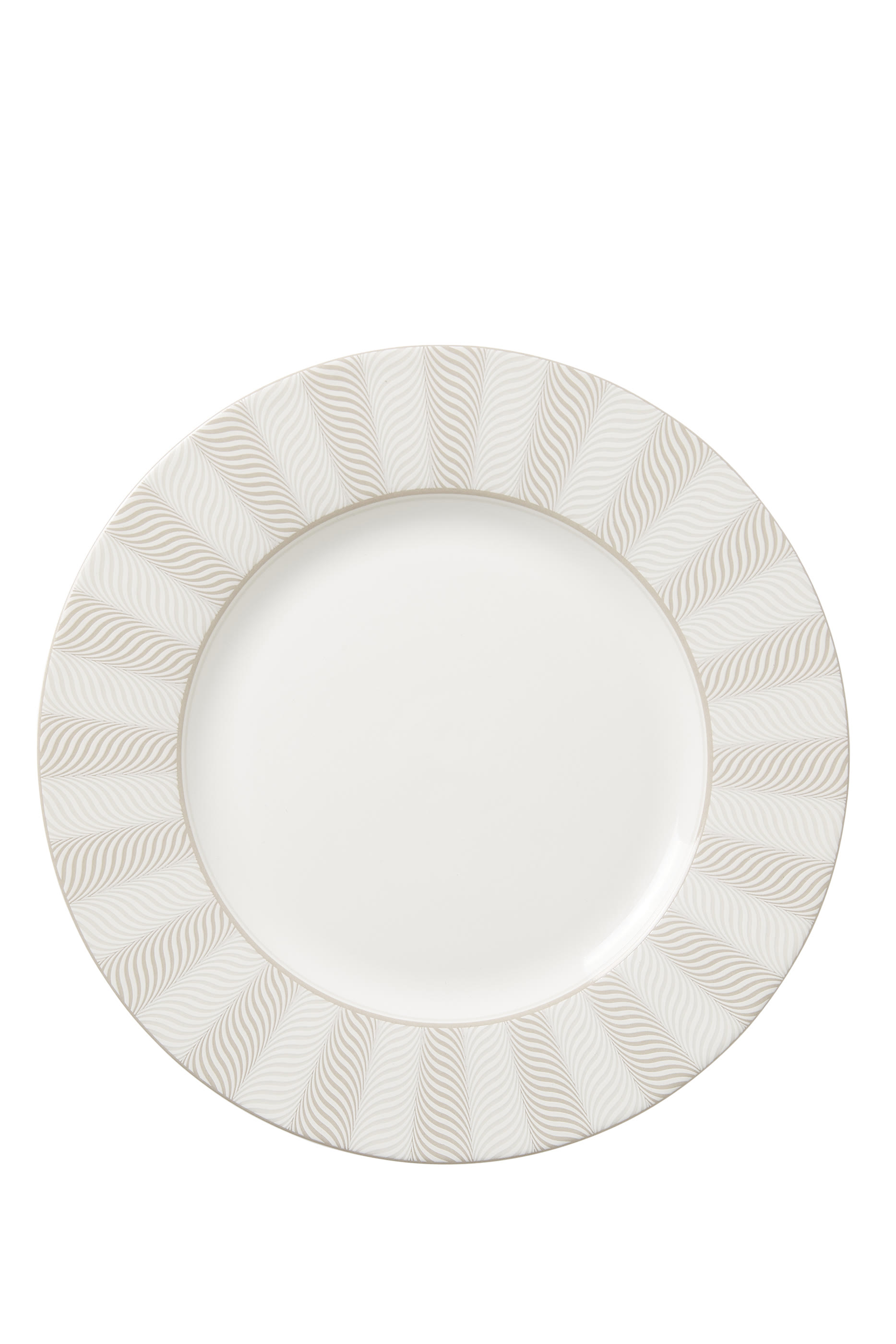 Bakewell Taupe Classic Plate