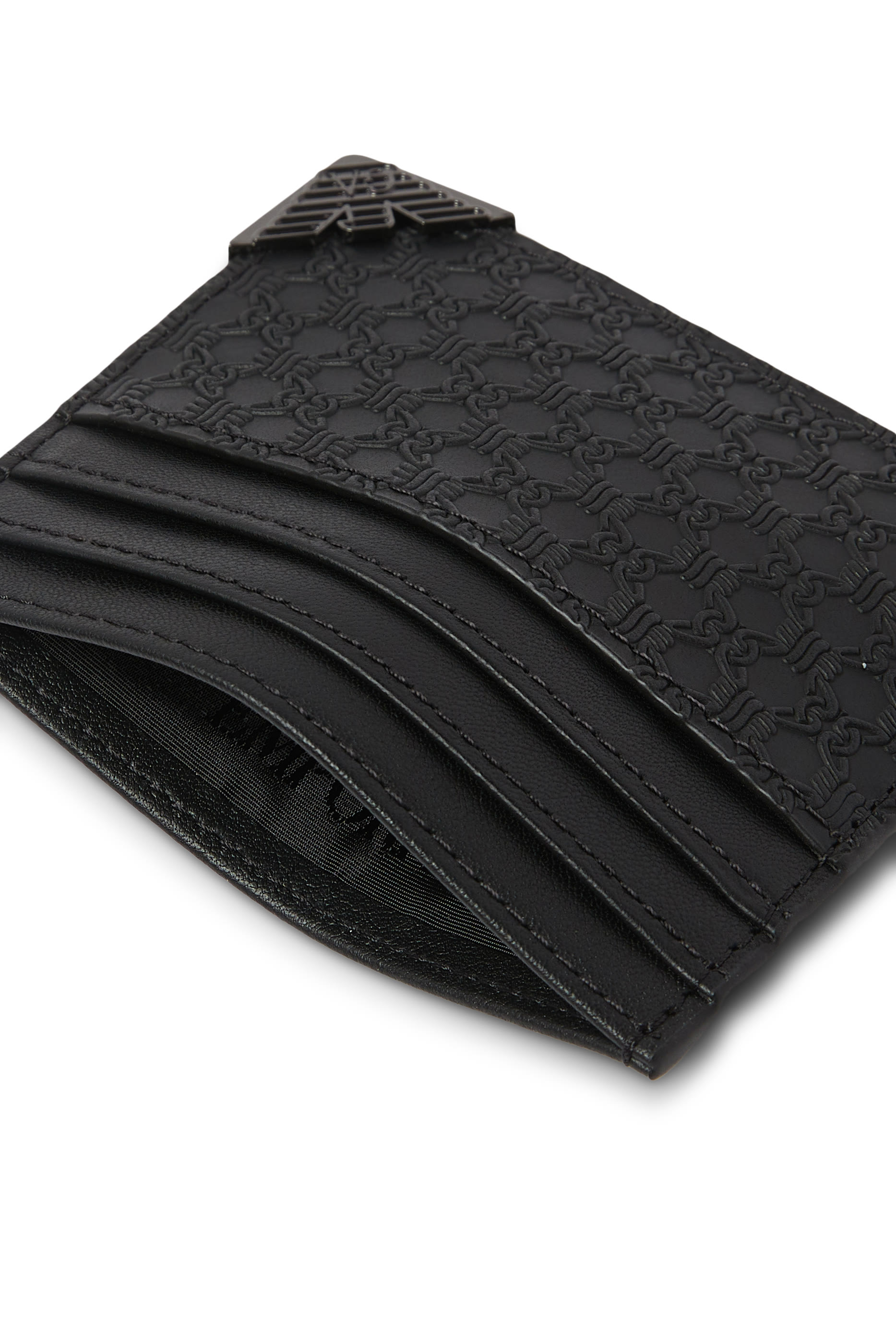 Leather Card Holder with Logo