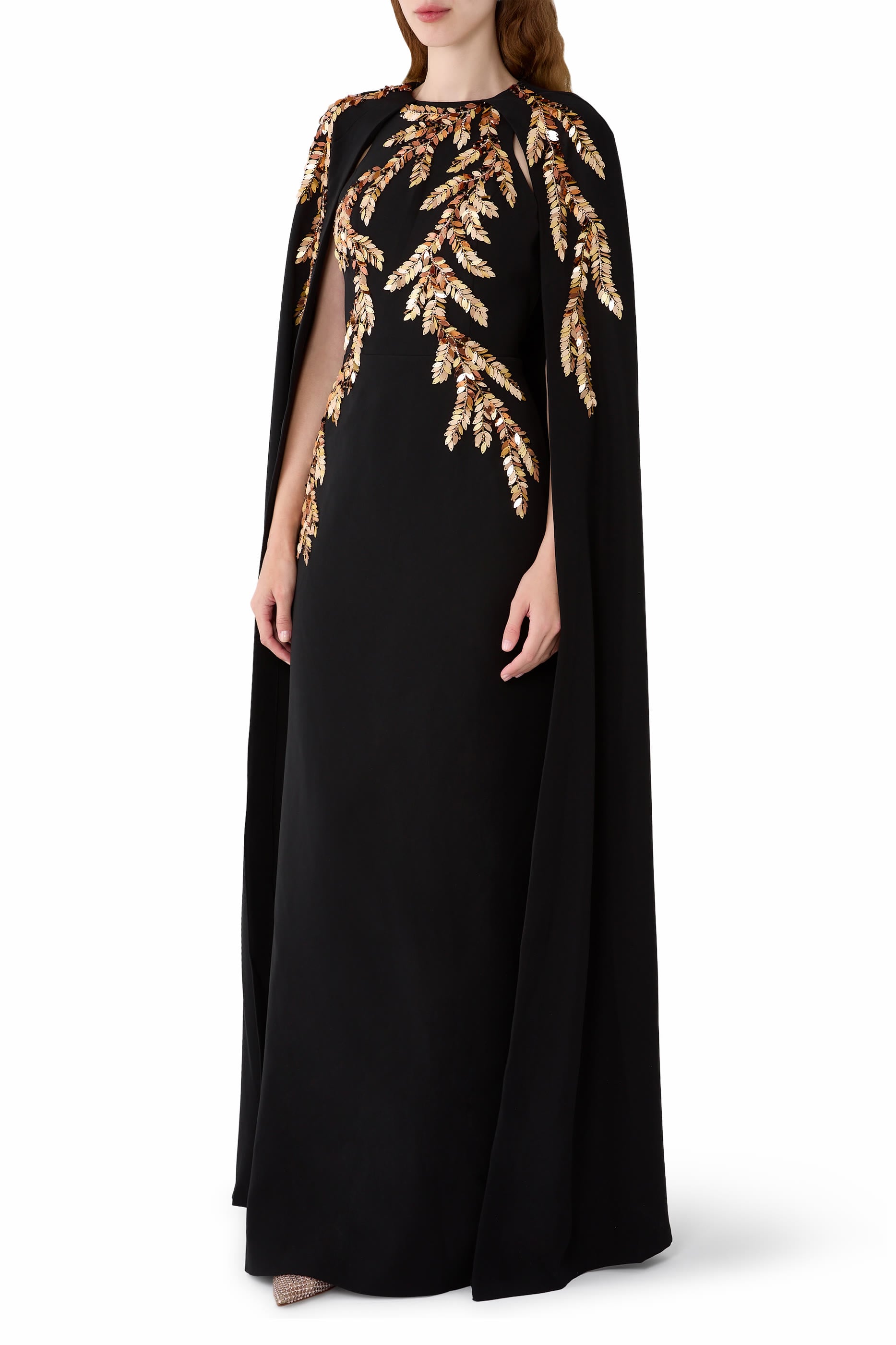 Florine Cap Sleeve Gown