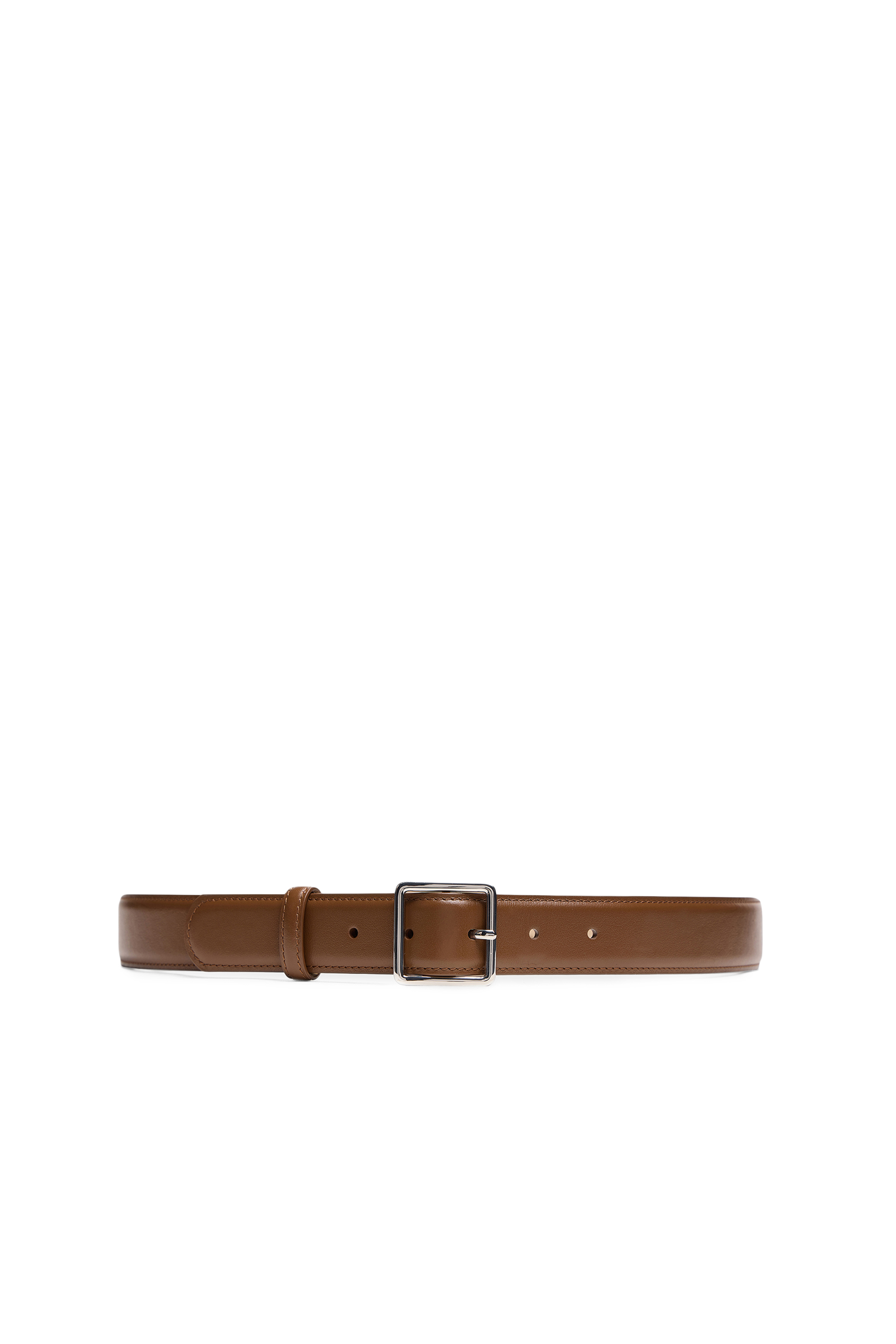 Stitch Edge Leather Belt