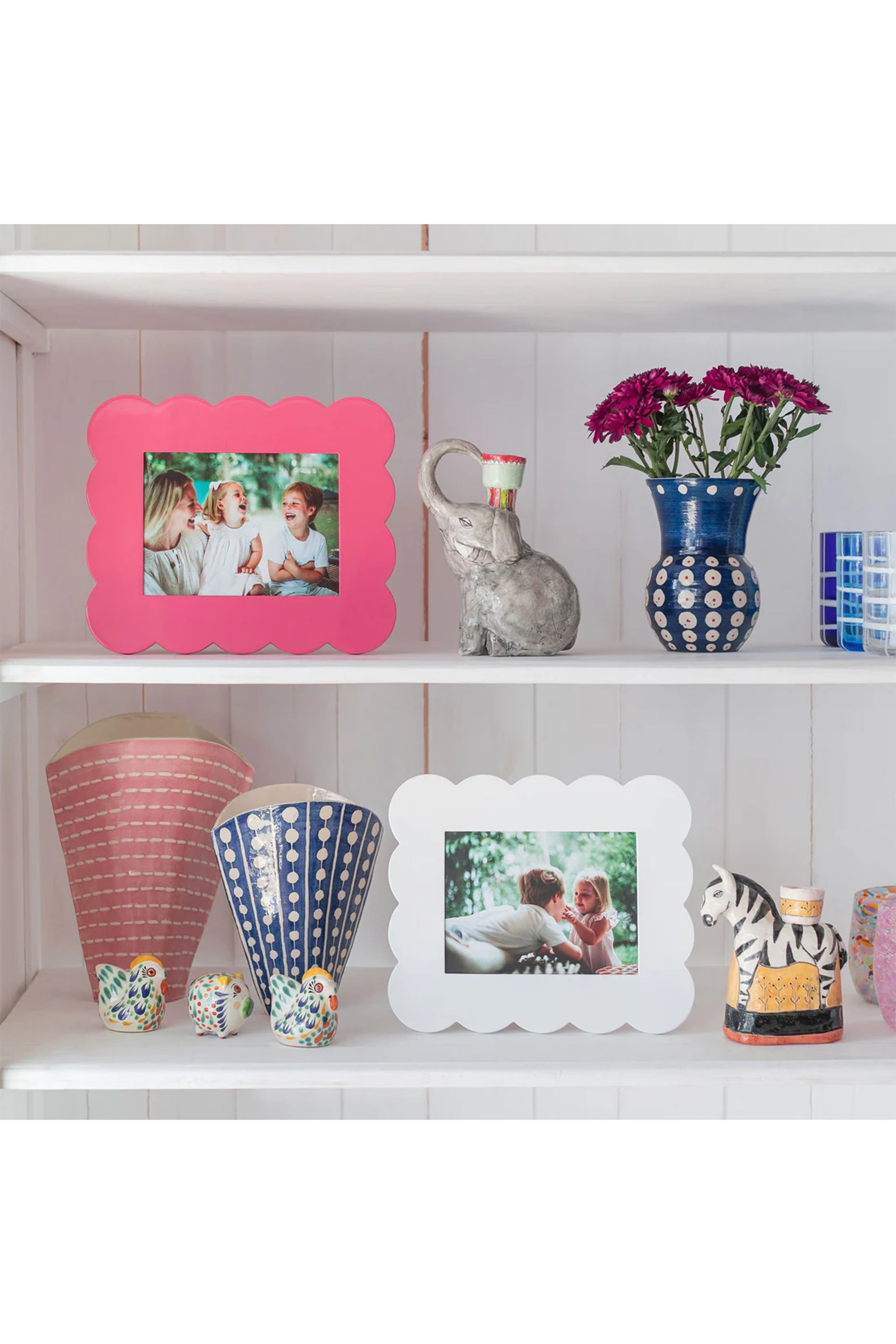 Scalloped Photo Frame