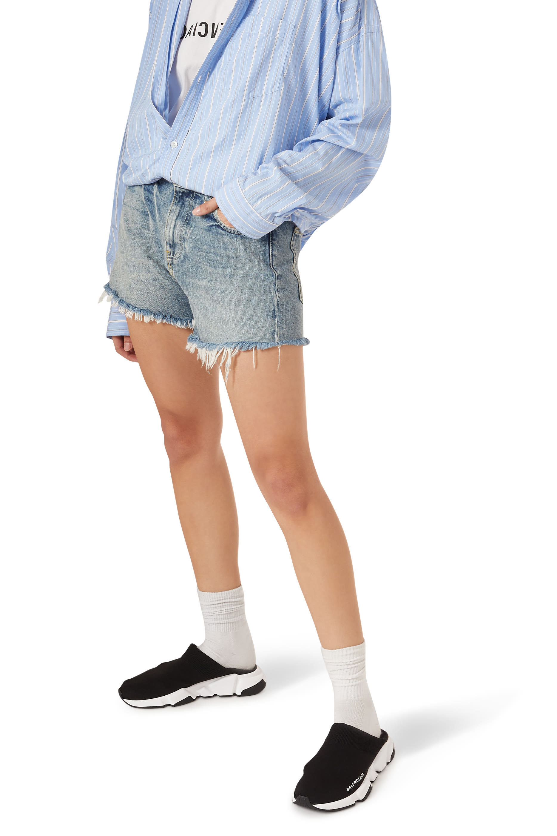 Speed Recycled Knit Mules