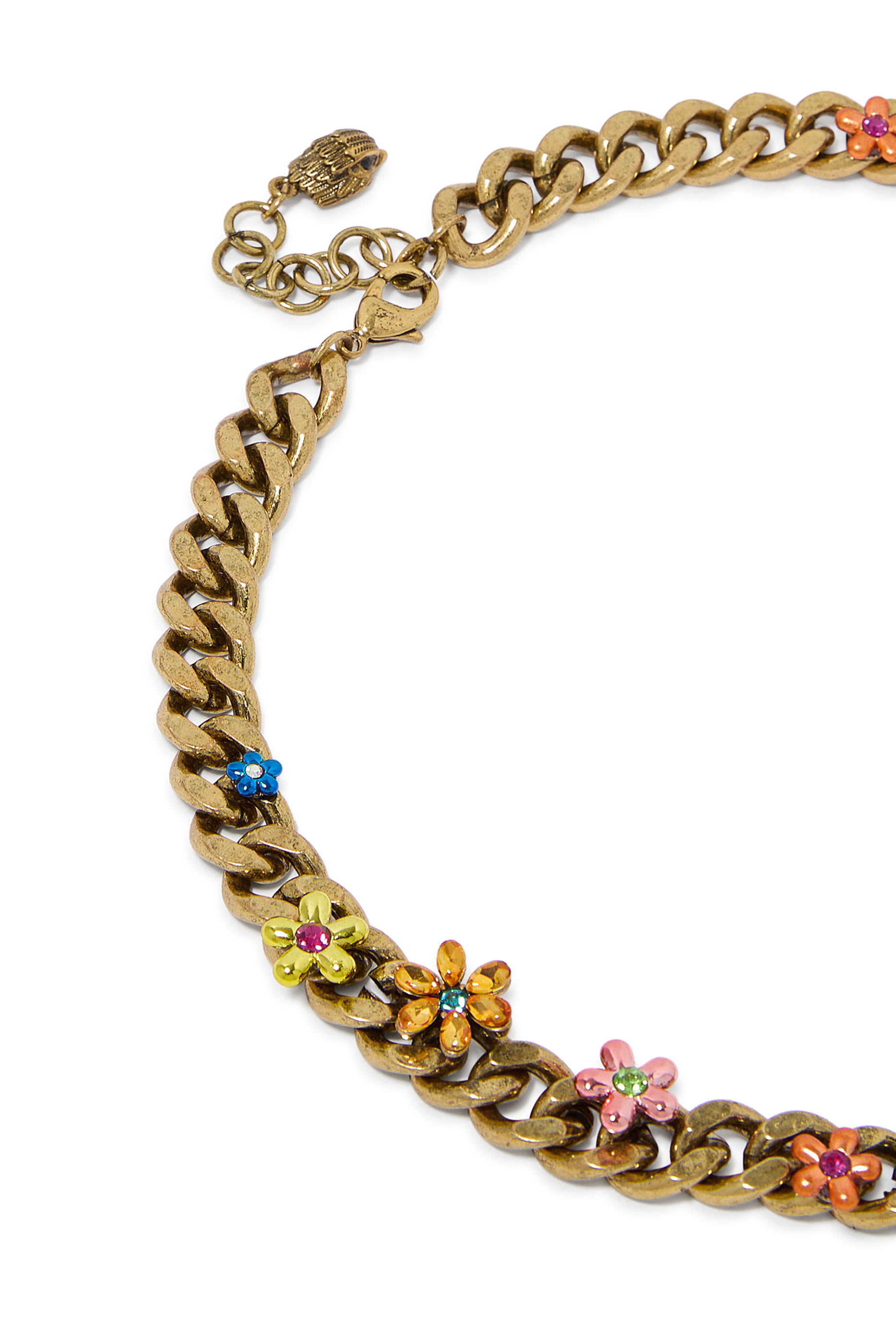 Floral Eagle Necklace