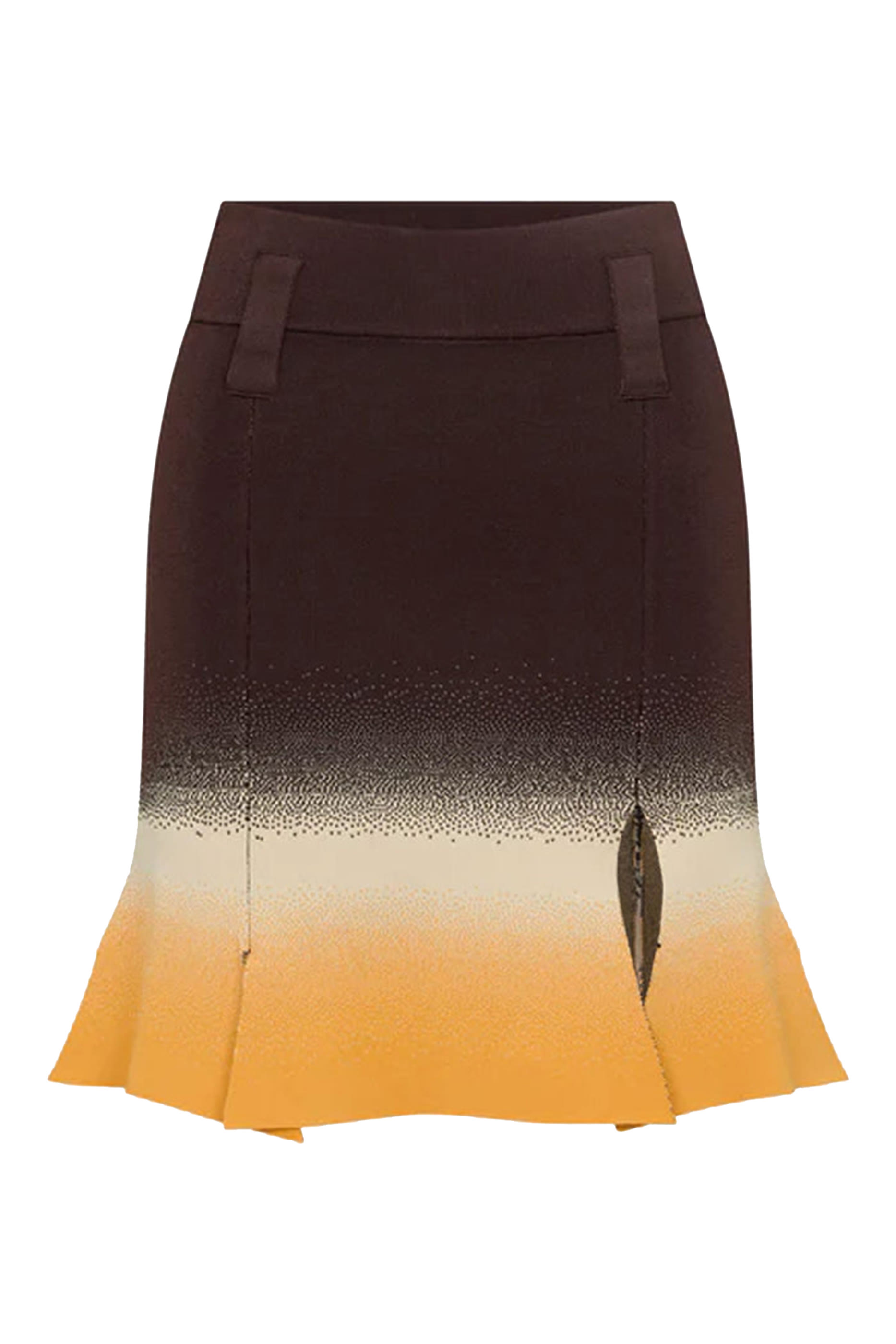 Aster Gradient Print Carwash Skirt