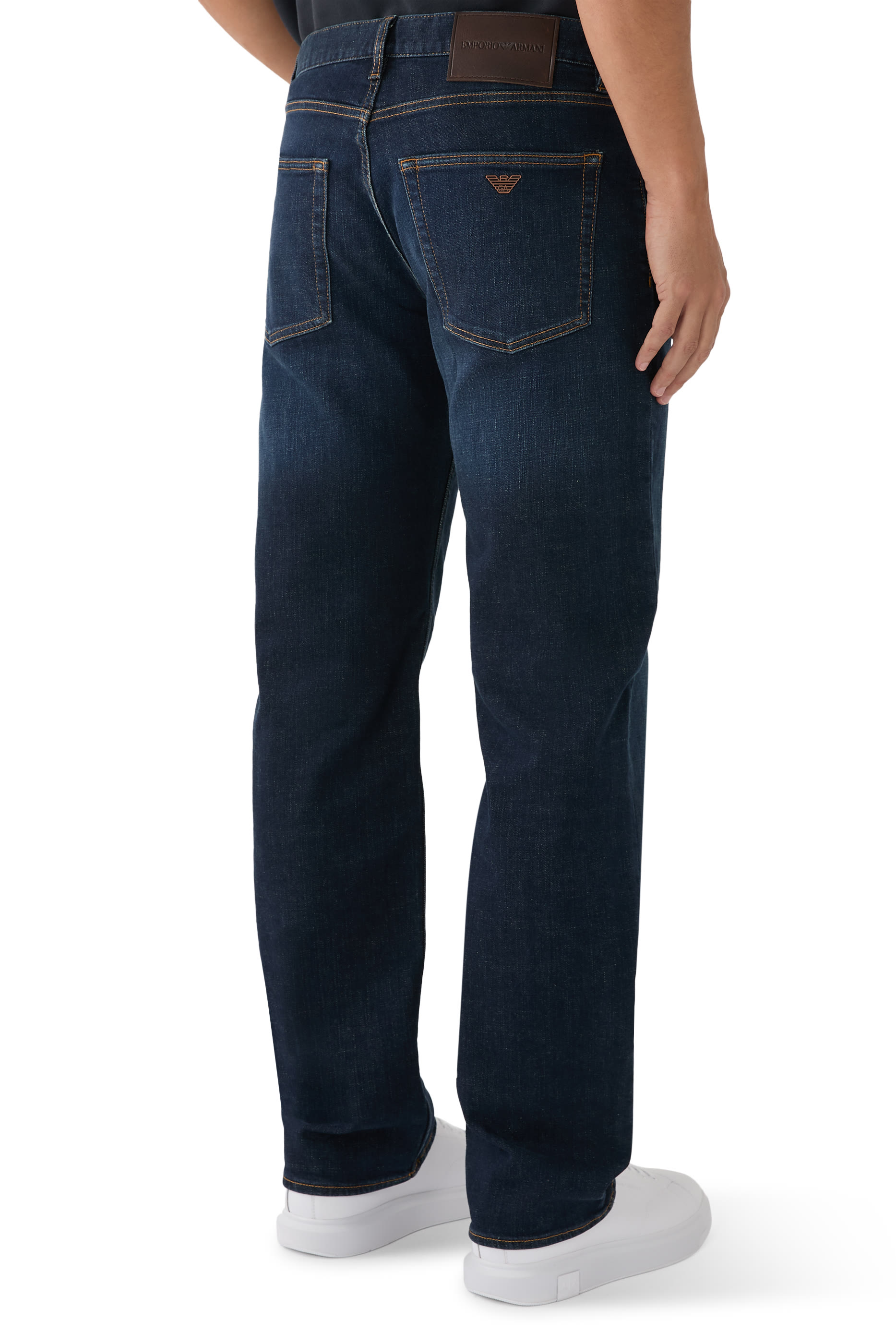 J76 Straight-Fit Denim Jeans