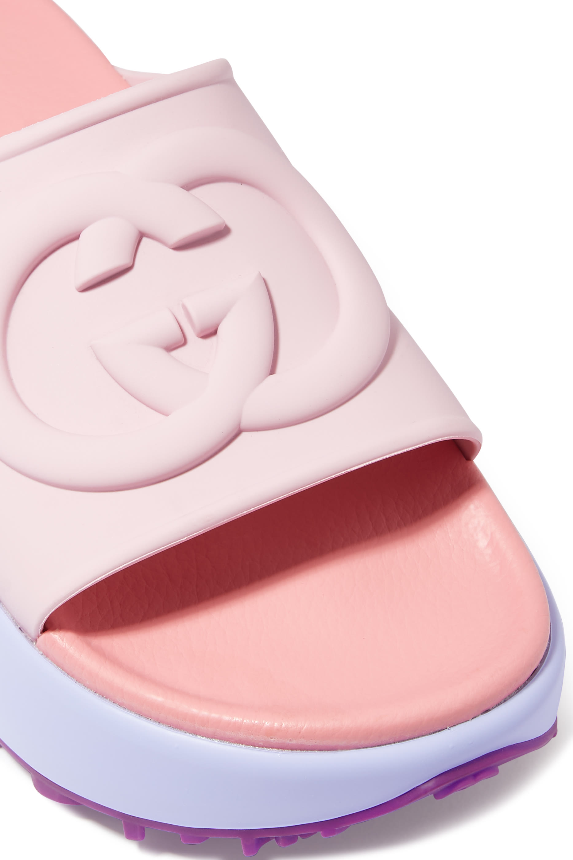 Interlocking G Rubber Platform Slides