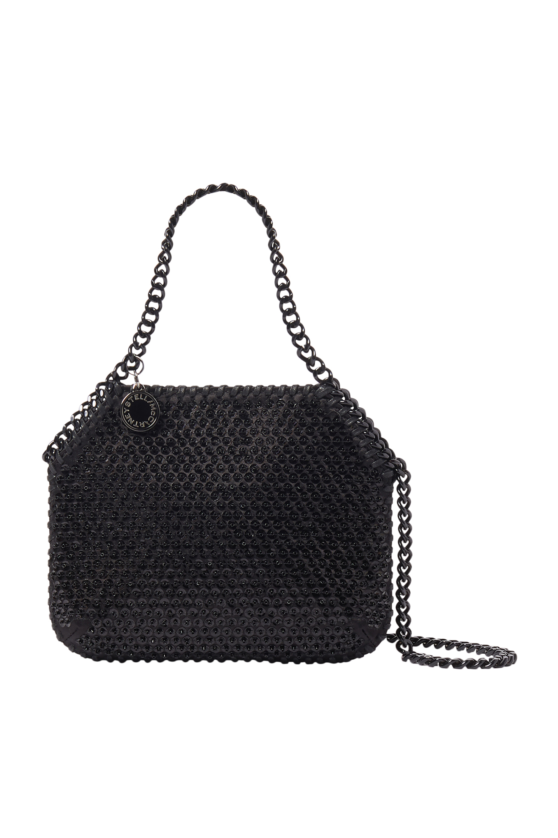 Falabella Crystal Mesh Mini Tote Bag