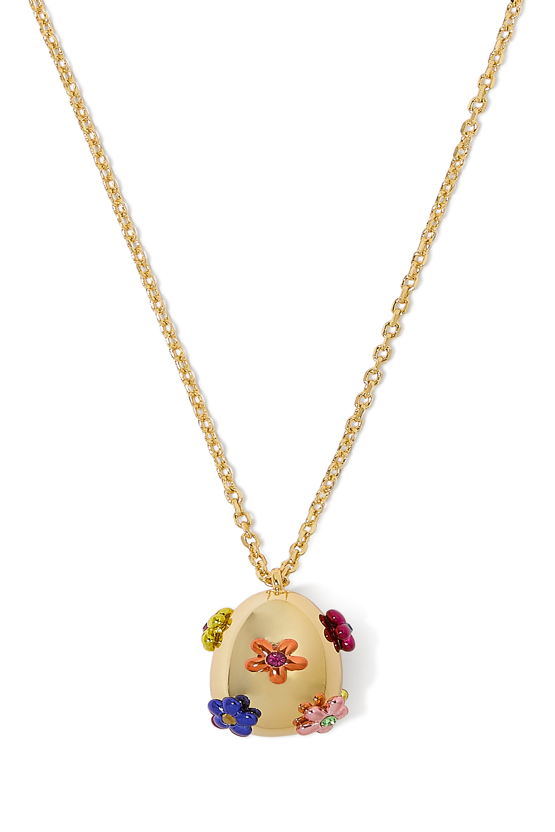 Rainbow Floral Necklace