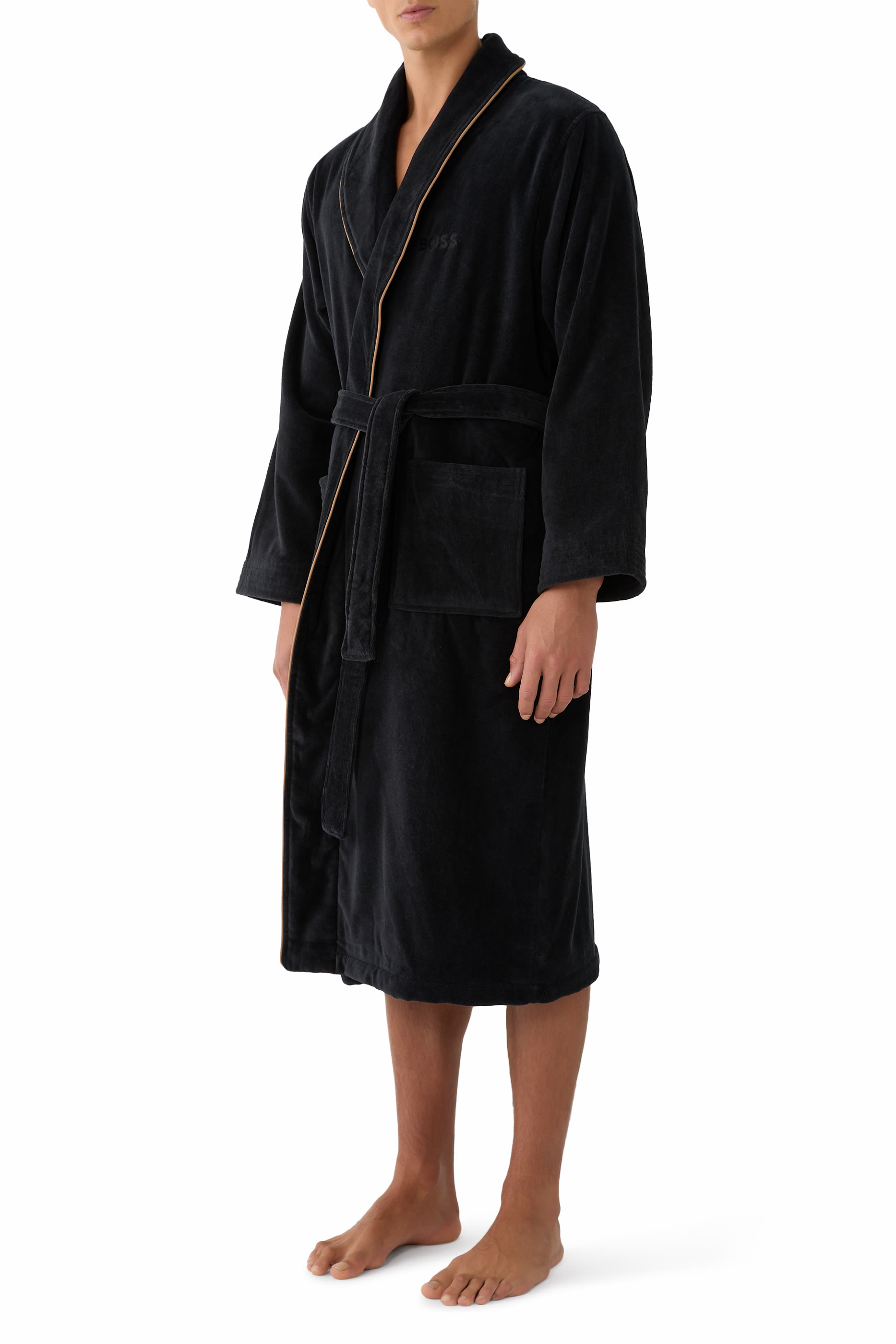 Tiago Cotton Dressing Gown