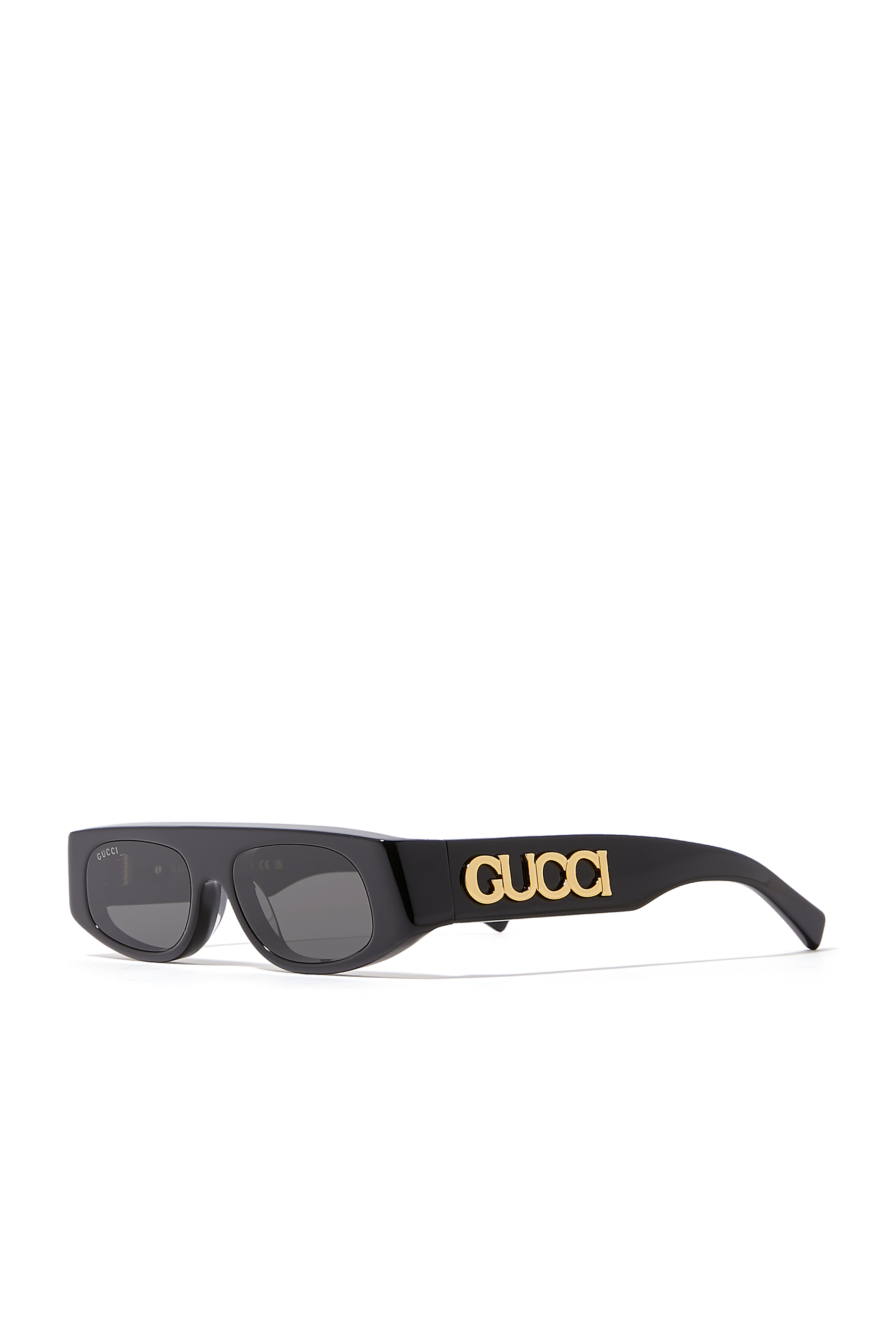 Geometric Shaped Acetate Sunglasses