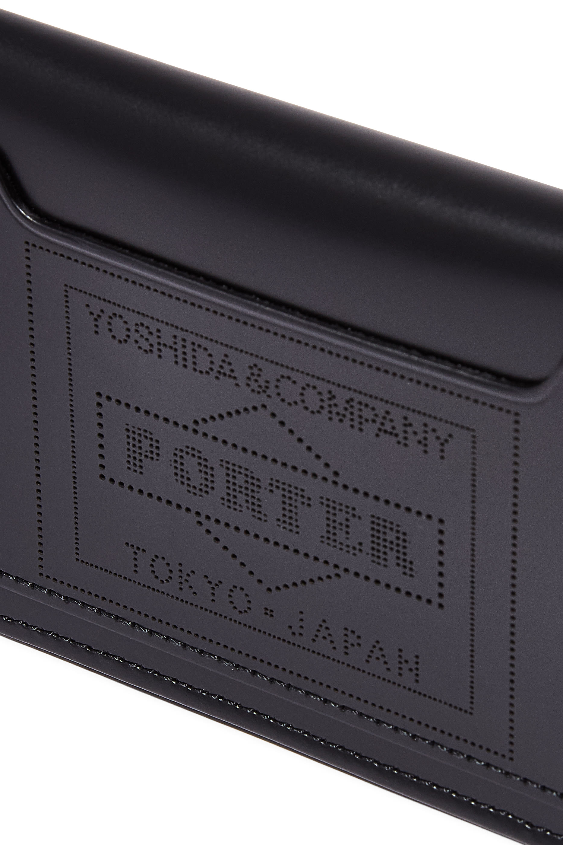 PS Glass Leather Vertical Card Case