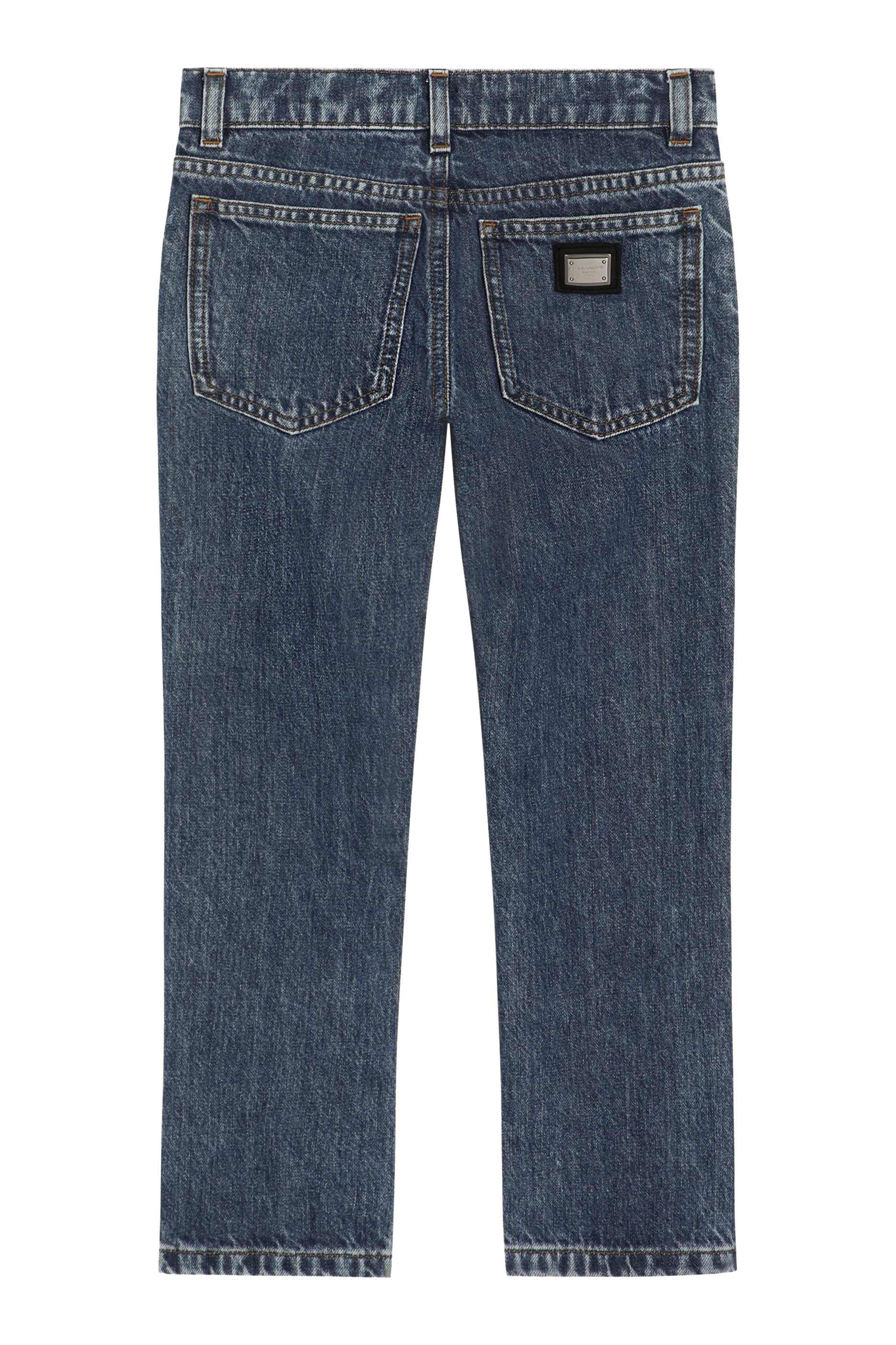 Kids Logo Plaque Skinny Jeans