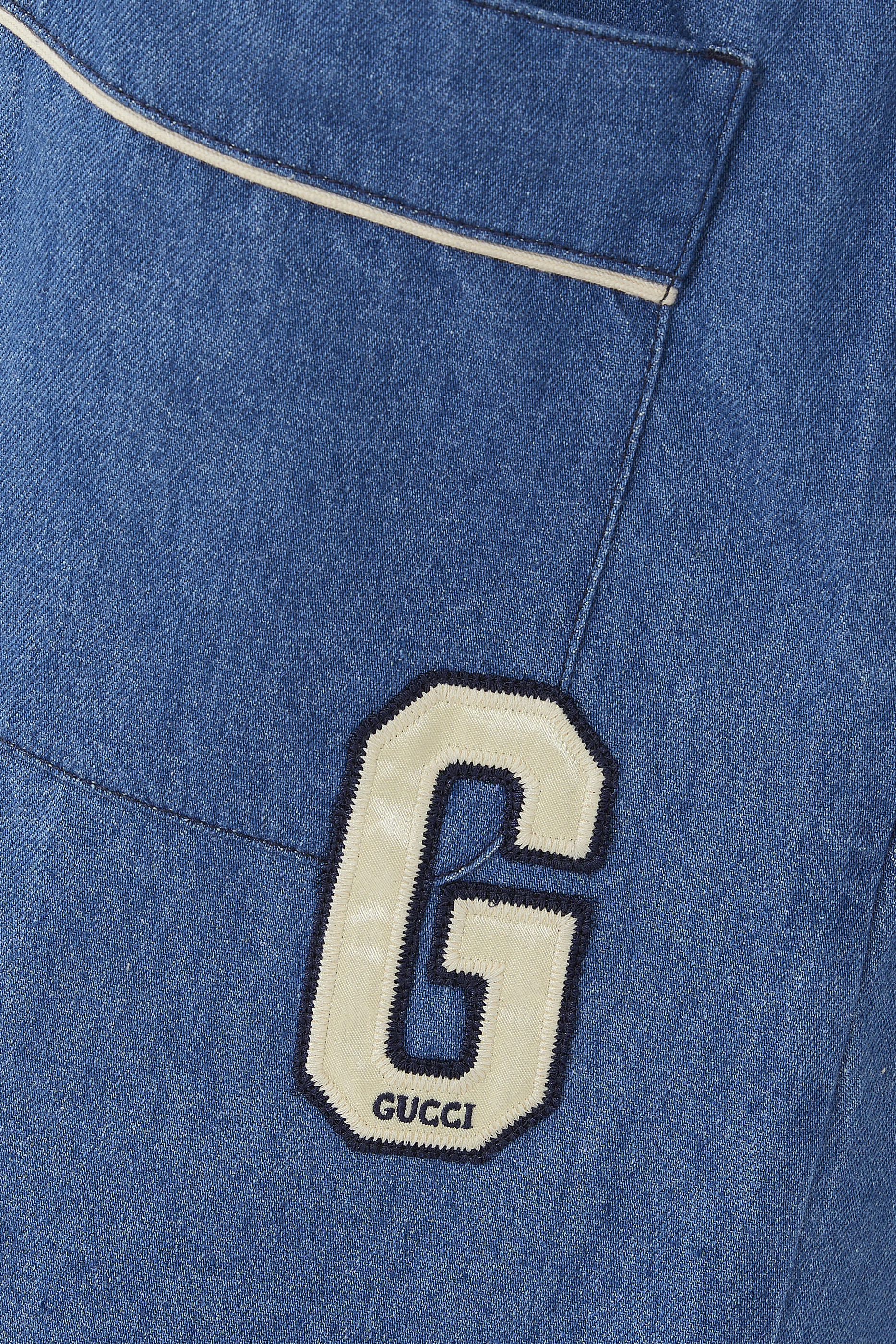 Denim G Patch Shorts