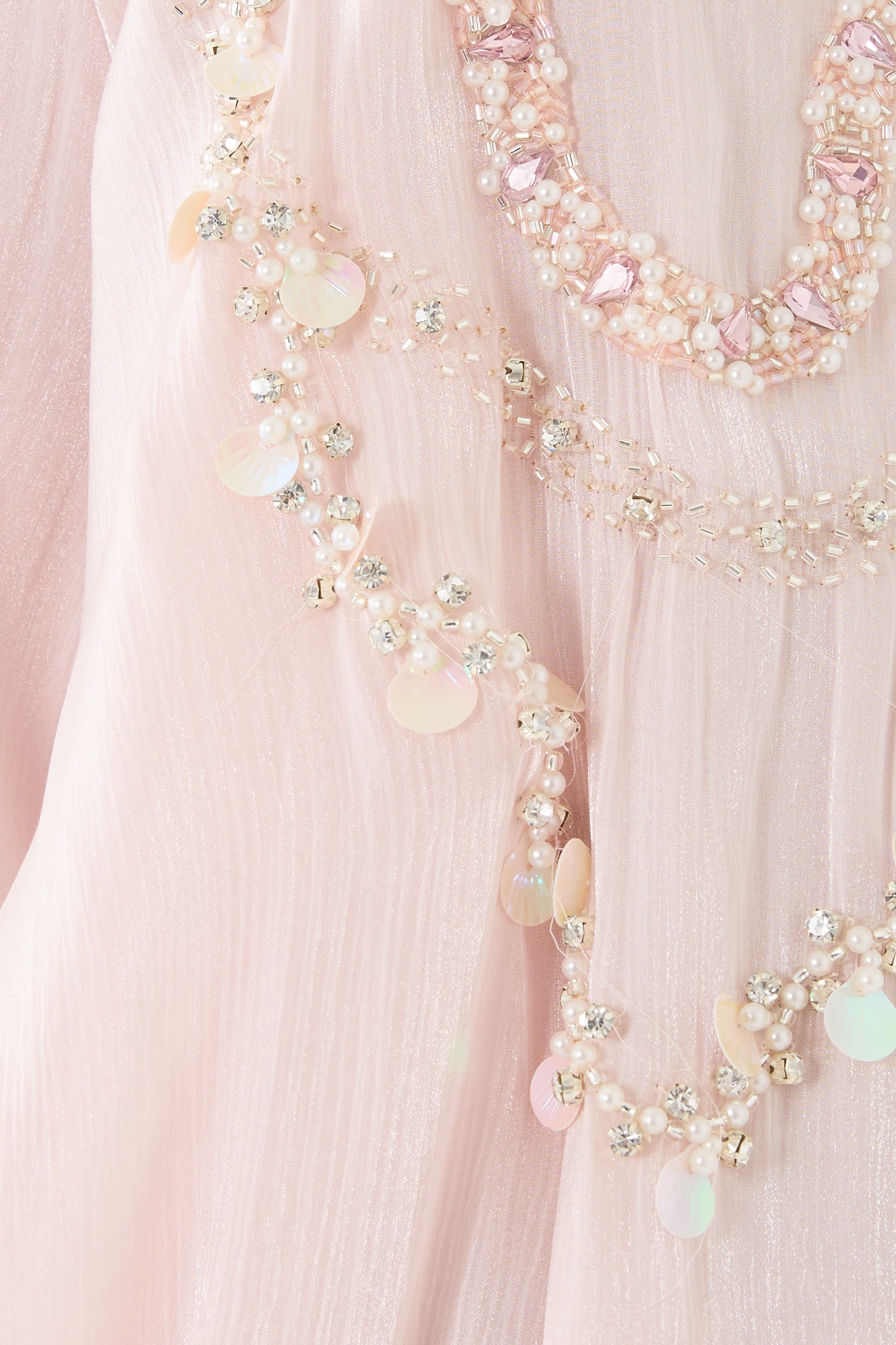 High Neck Embellished Kaftan