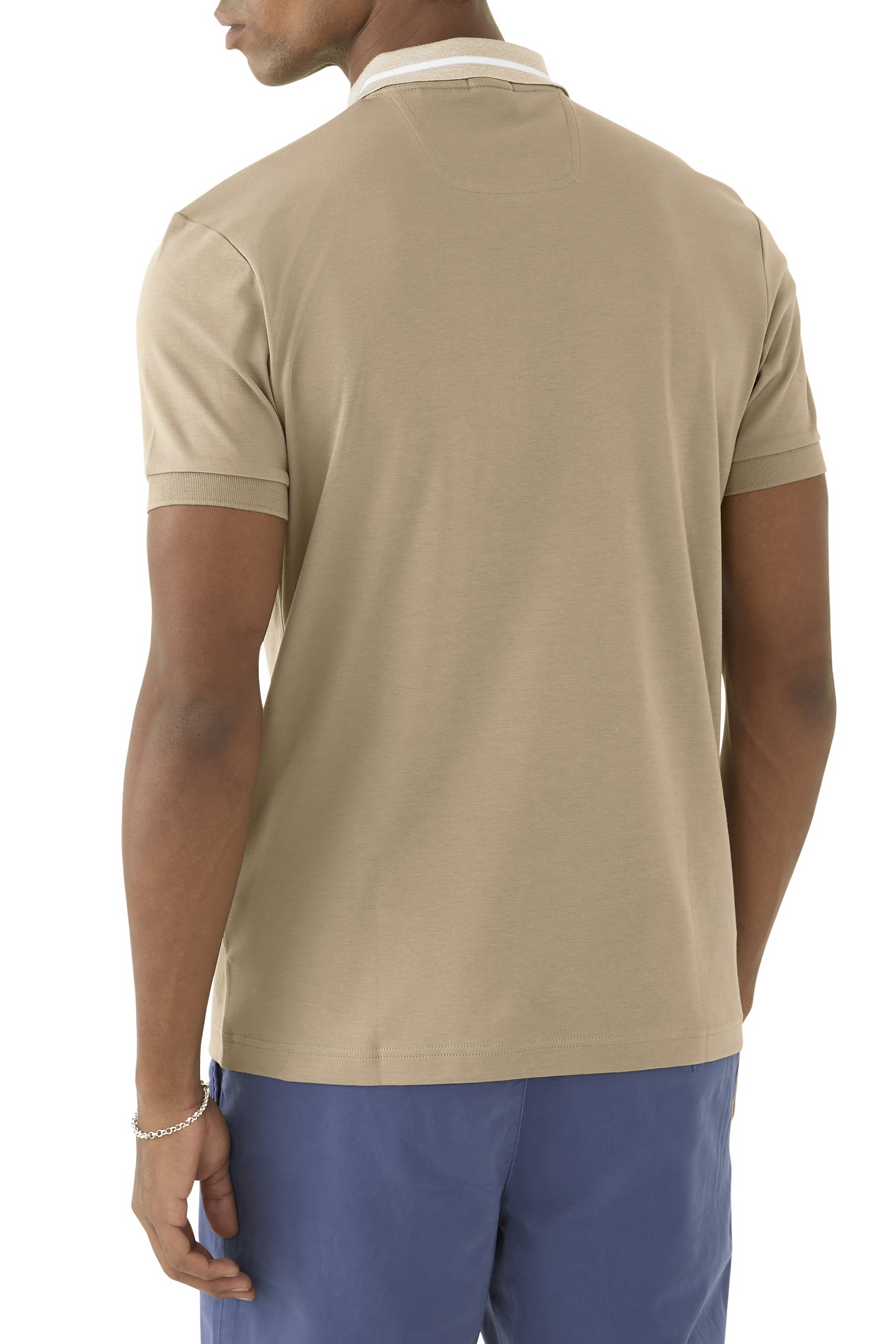 Embroidered Cotton Polo Shirt