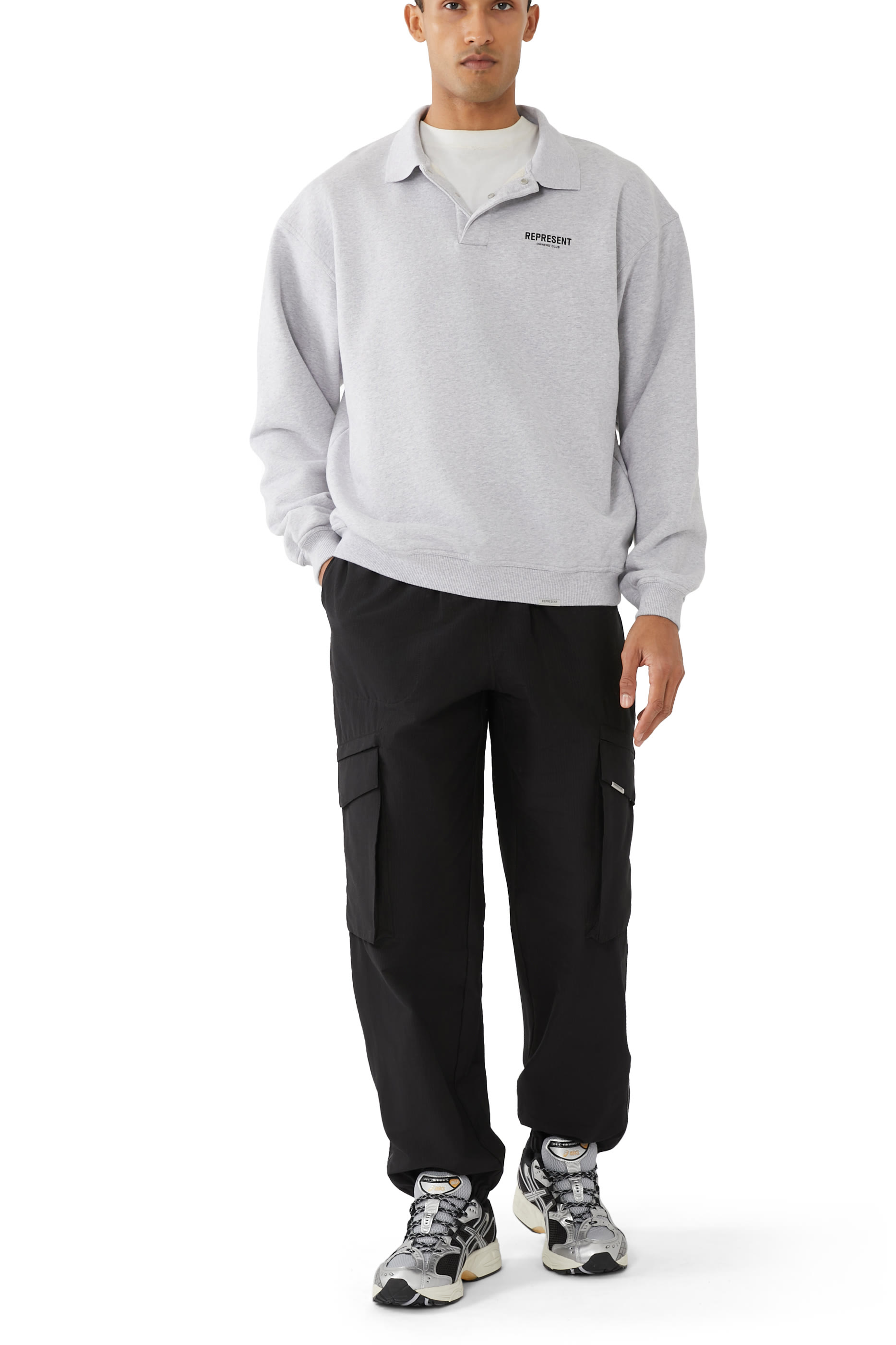 Owners&rsquo; Club Long Sleeve Polo Sweatshirt