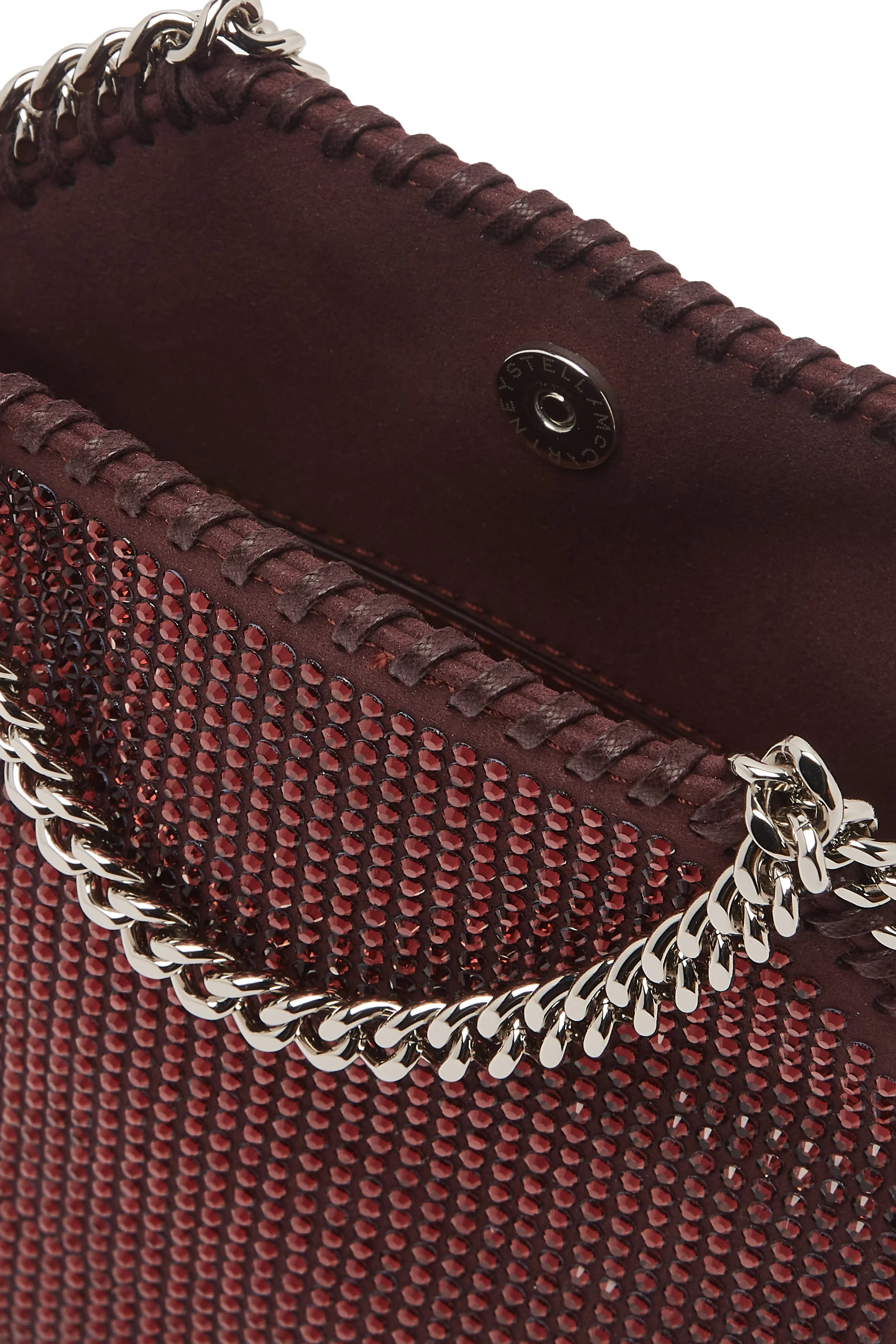 Falabella Tiny Crystal Hotfix Crossbody Bag
