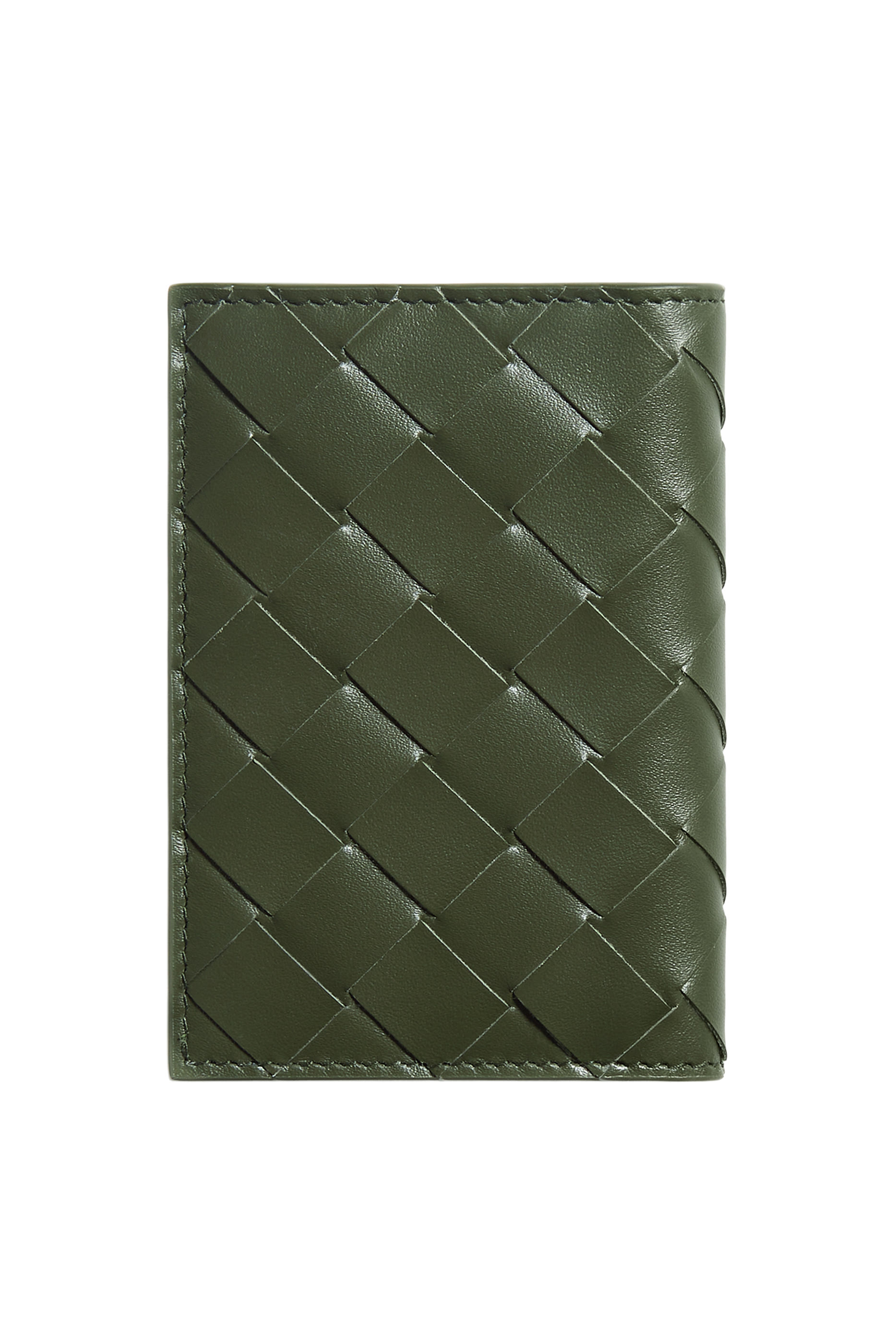 Intrecciato Flap Card Case