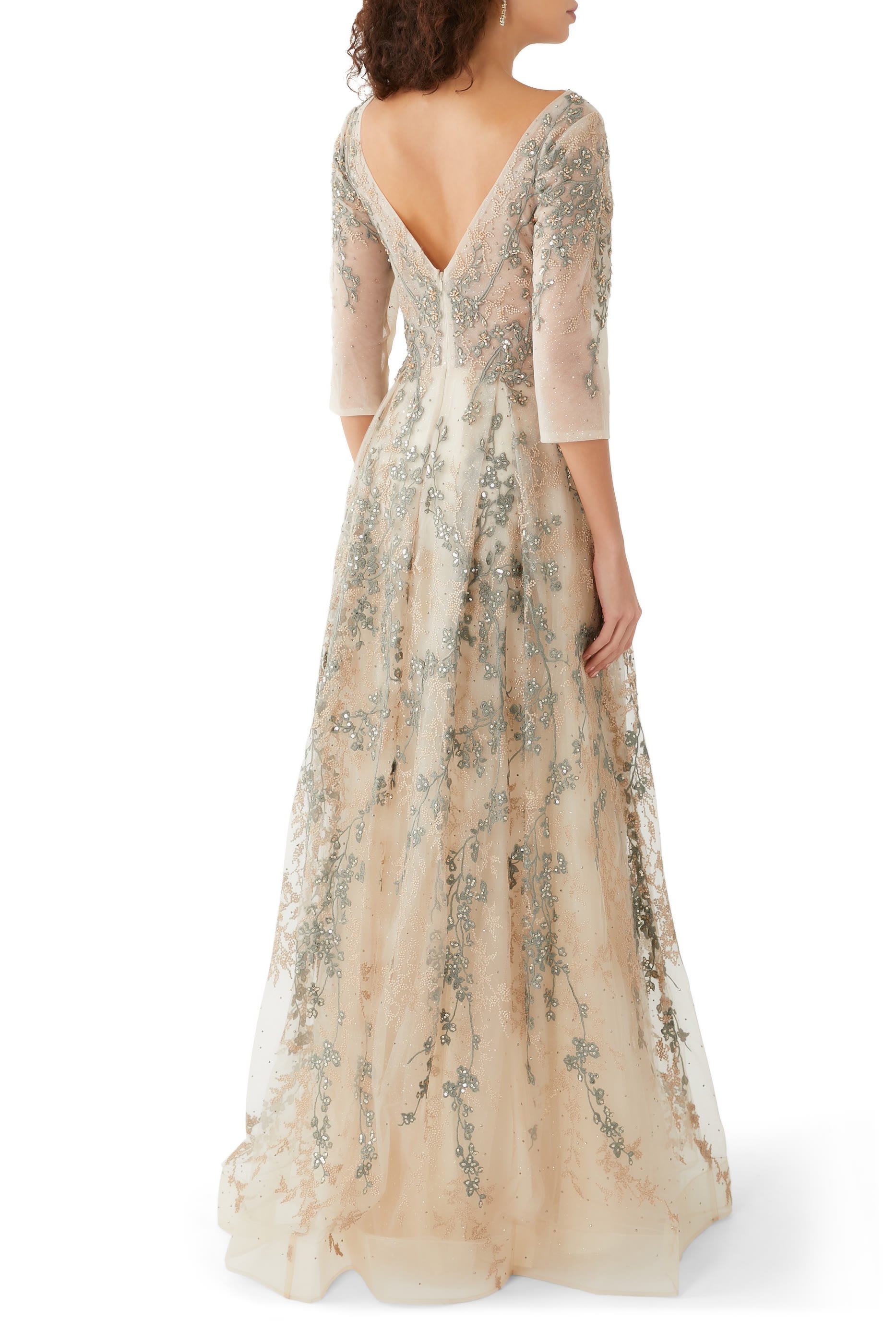 Crystal Embellished Gown