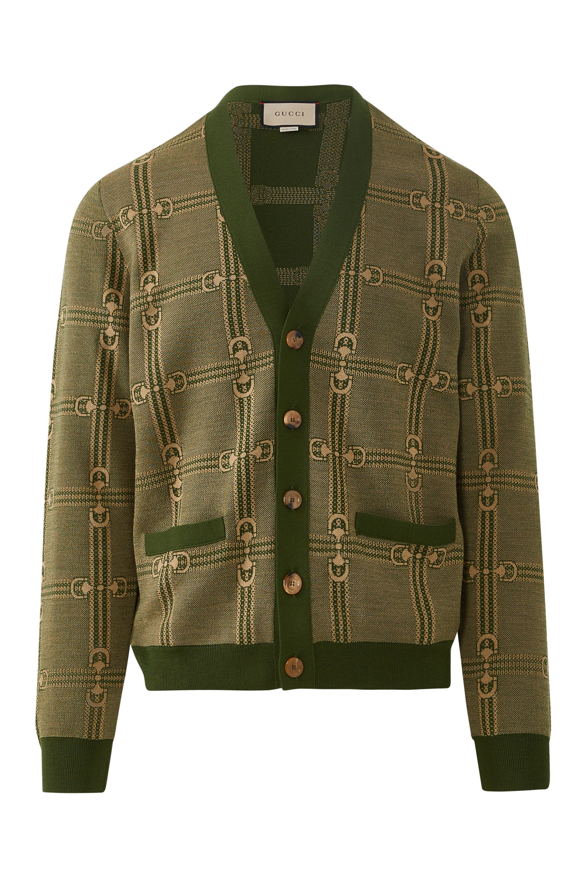 Horsebit Knit Cardigan