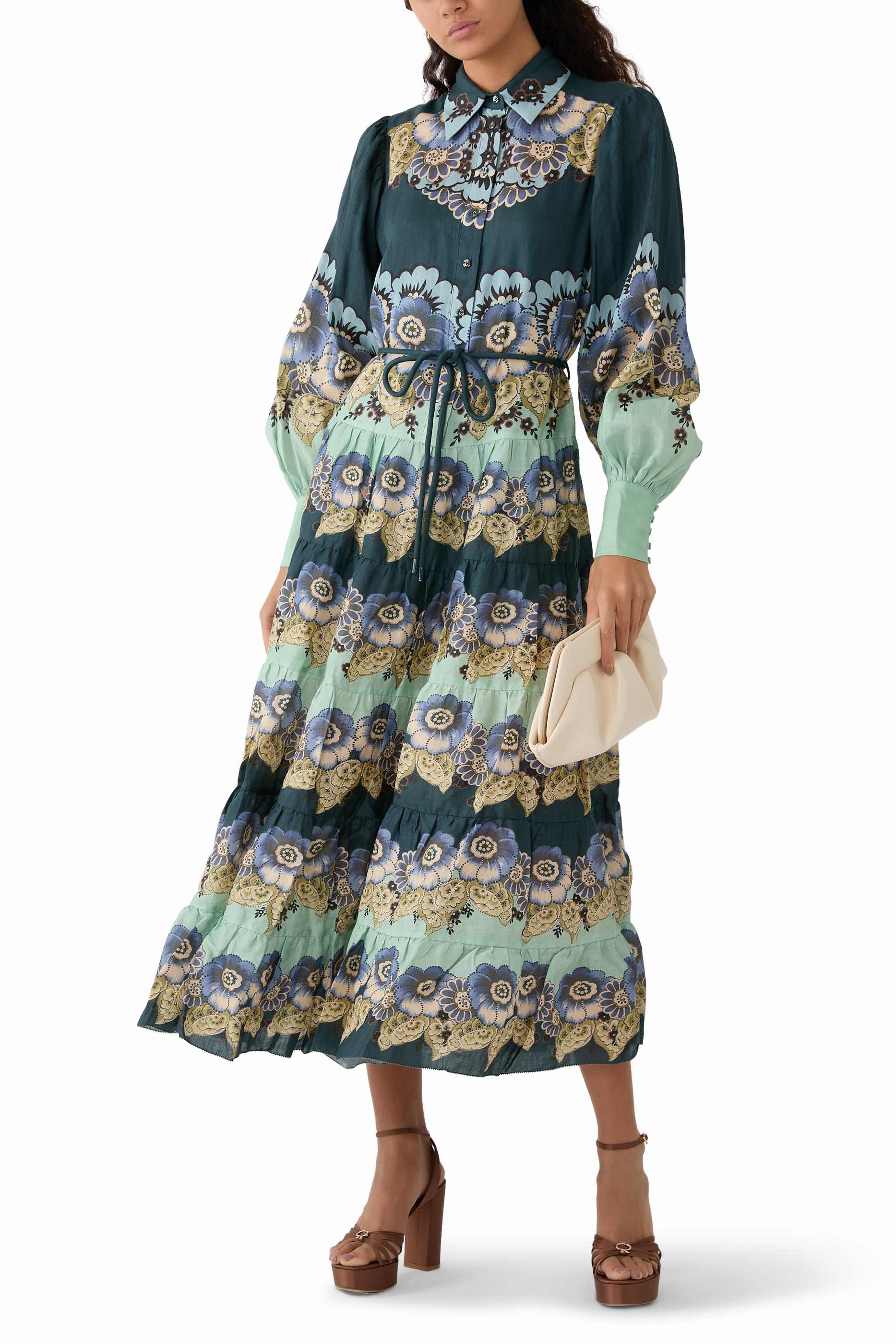 Rita Satin 70 Platform Sandals