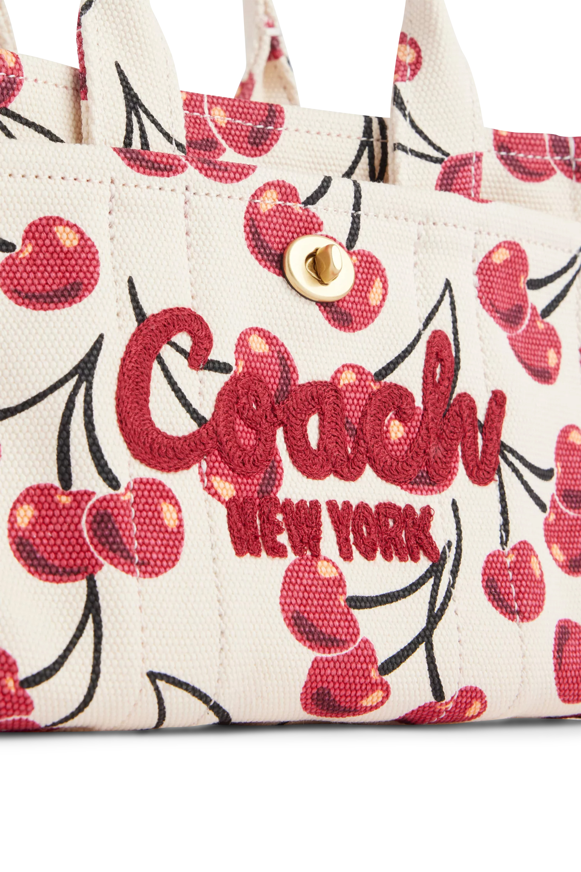  Cherry Printed Cargo 26 Tote Bag