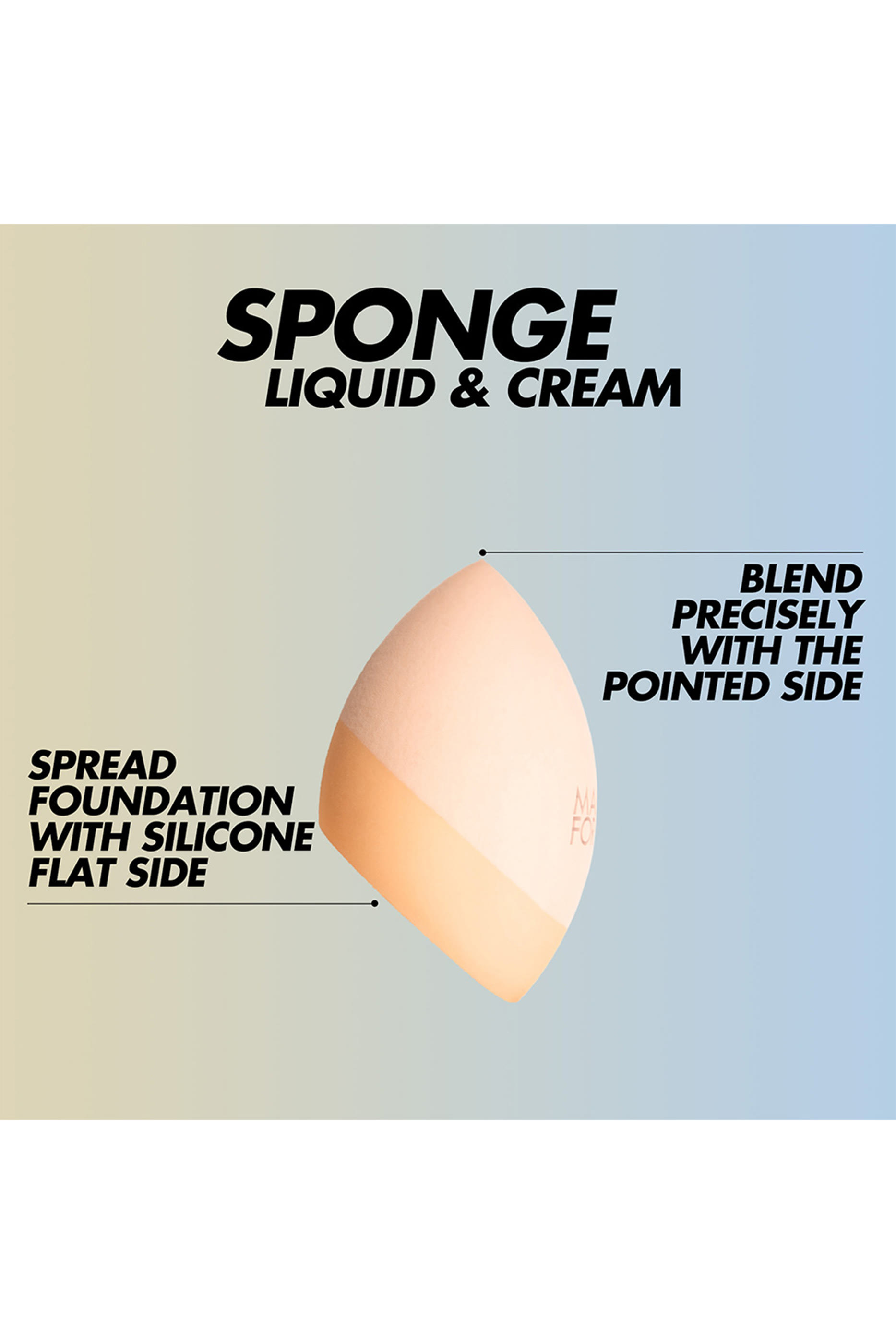HD Skin Foundation Sponge